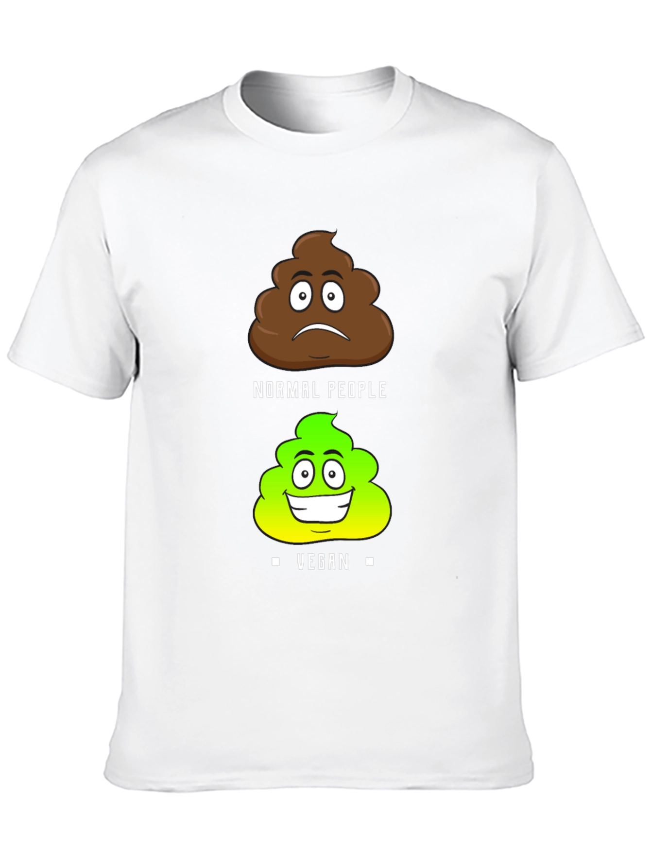 Vegan Poop Humor T-Shirt