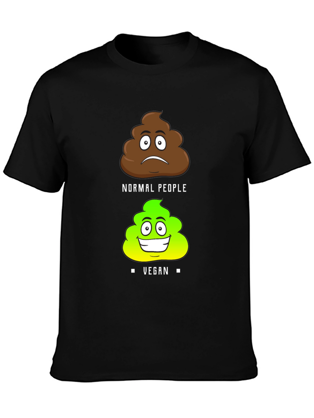 Vegan Poop Humor T-Shirt