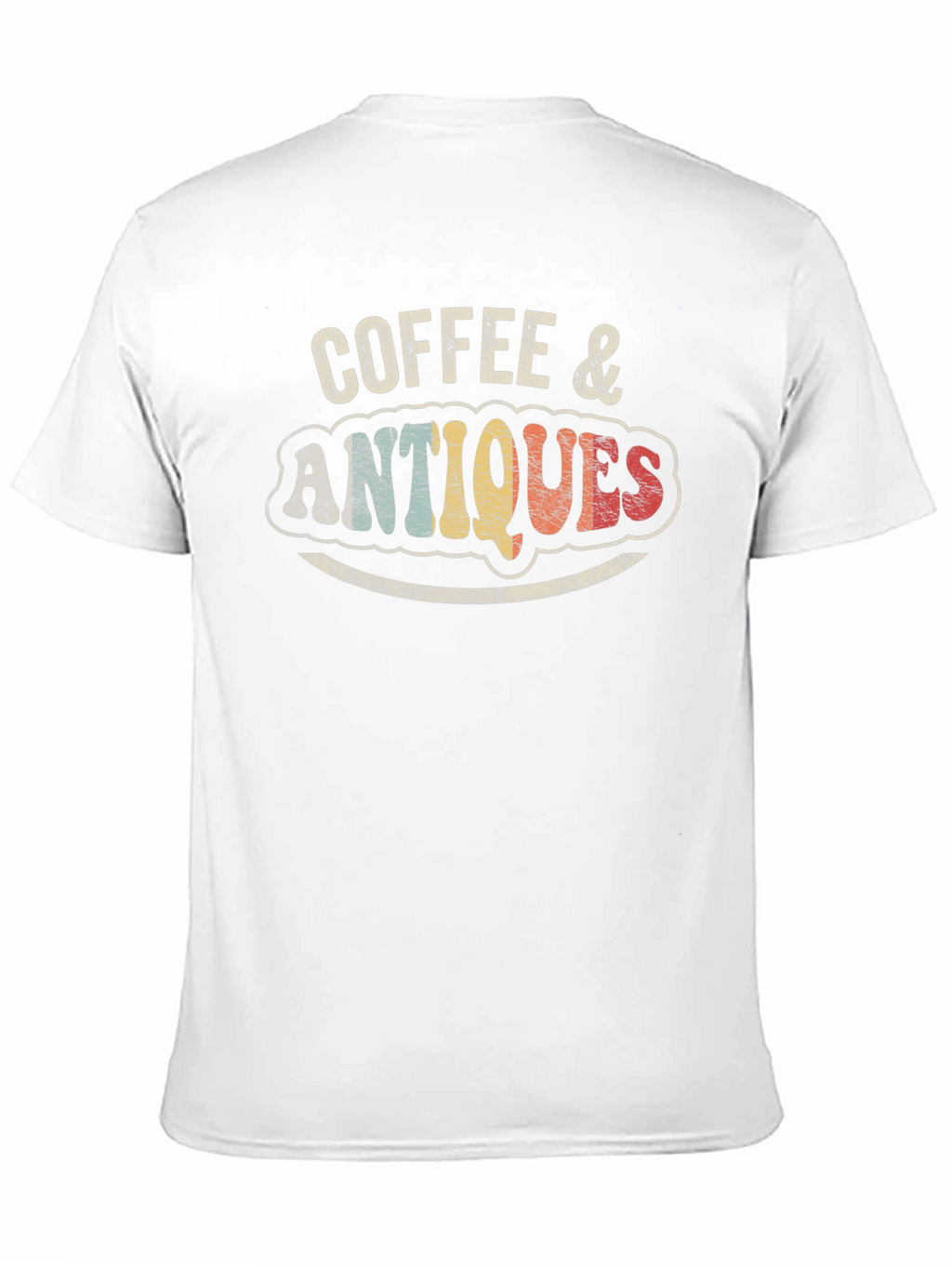 Coffee & Antiques Retro Graphic T-Shirt
