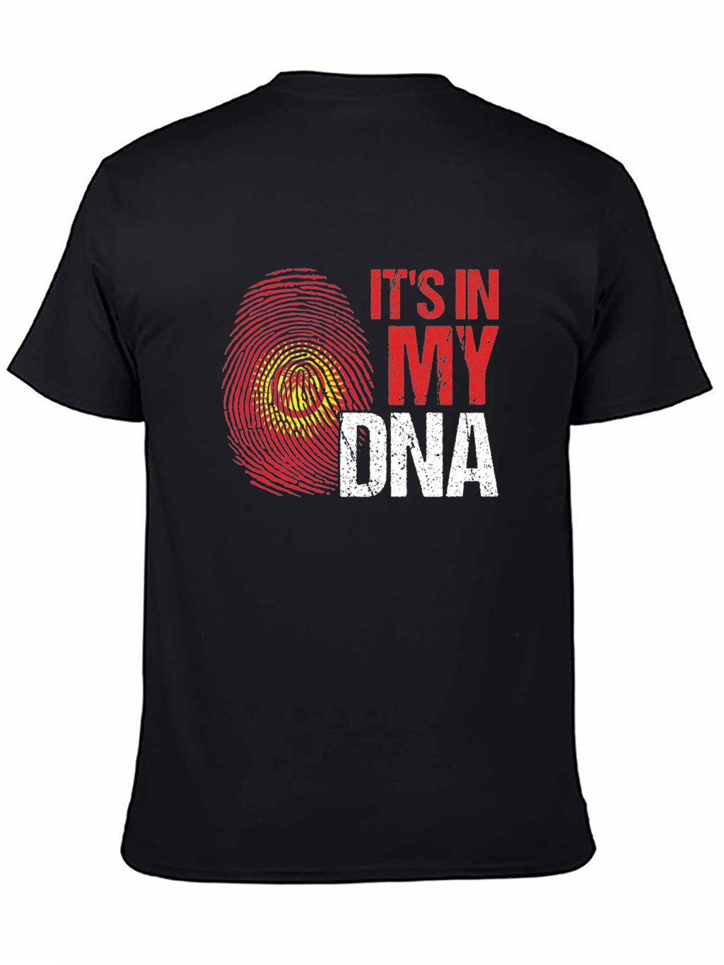 Its In My DNA Fingerprint Graphic Tee
