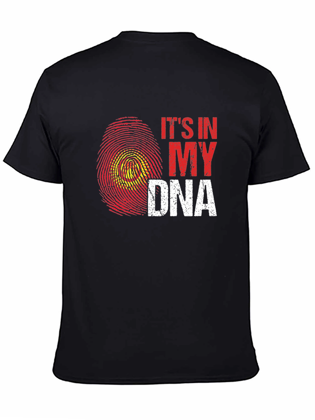 Its In My DNA Fingerprint Graphic Tee