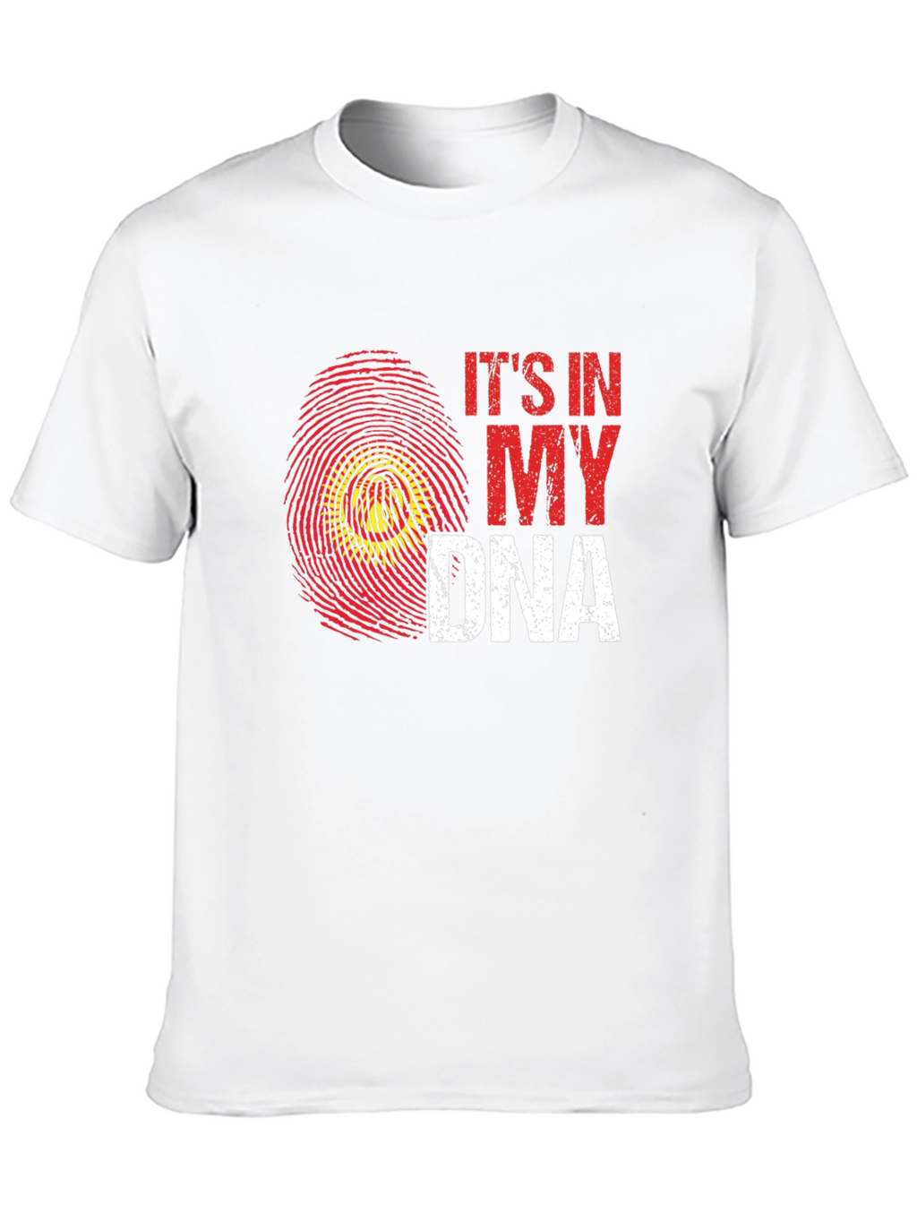 Its In My DNA Fingerprint Graphic Tee
