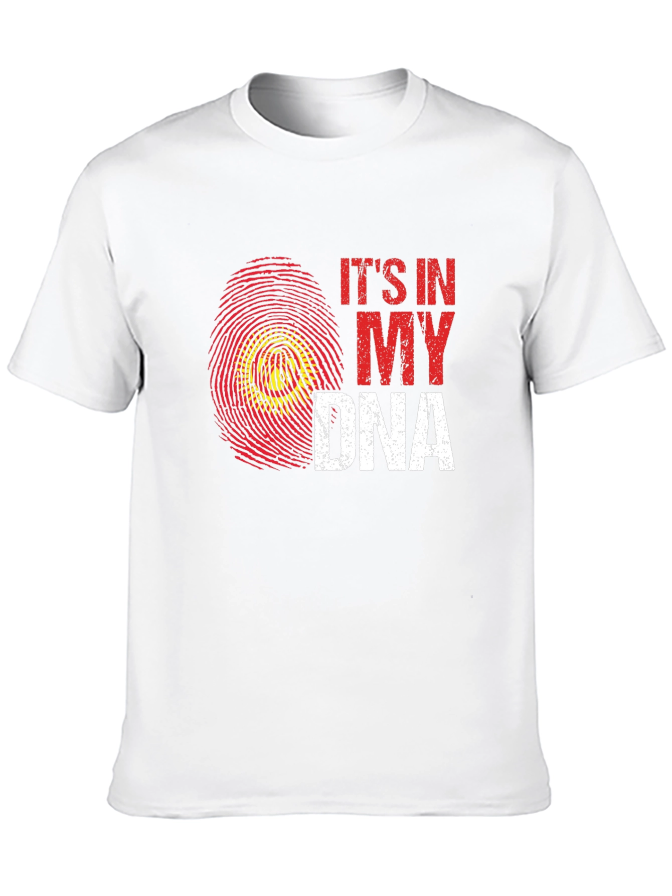 Its In My DNA Fingerprint Graphic Tee