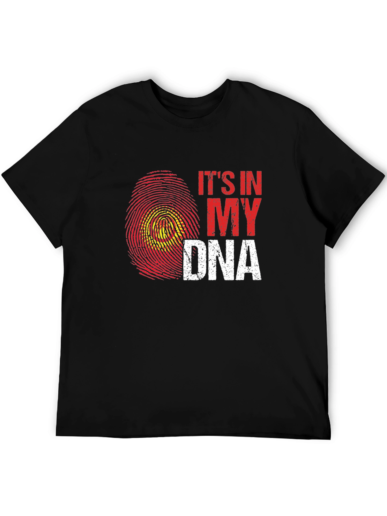 Its In My DNA Fingerprint Graphic Tee