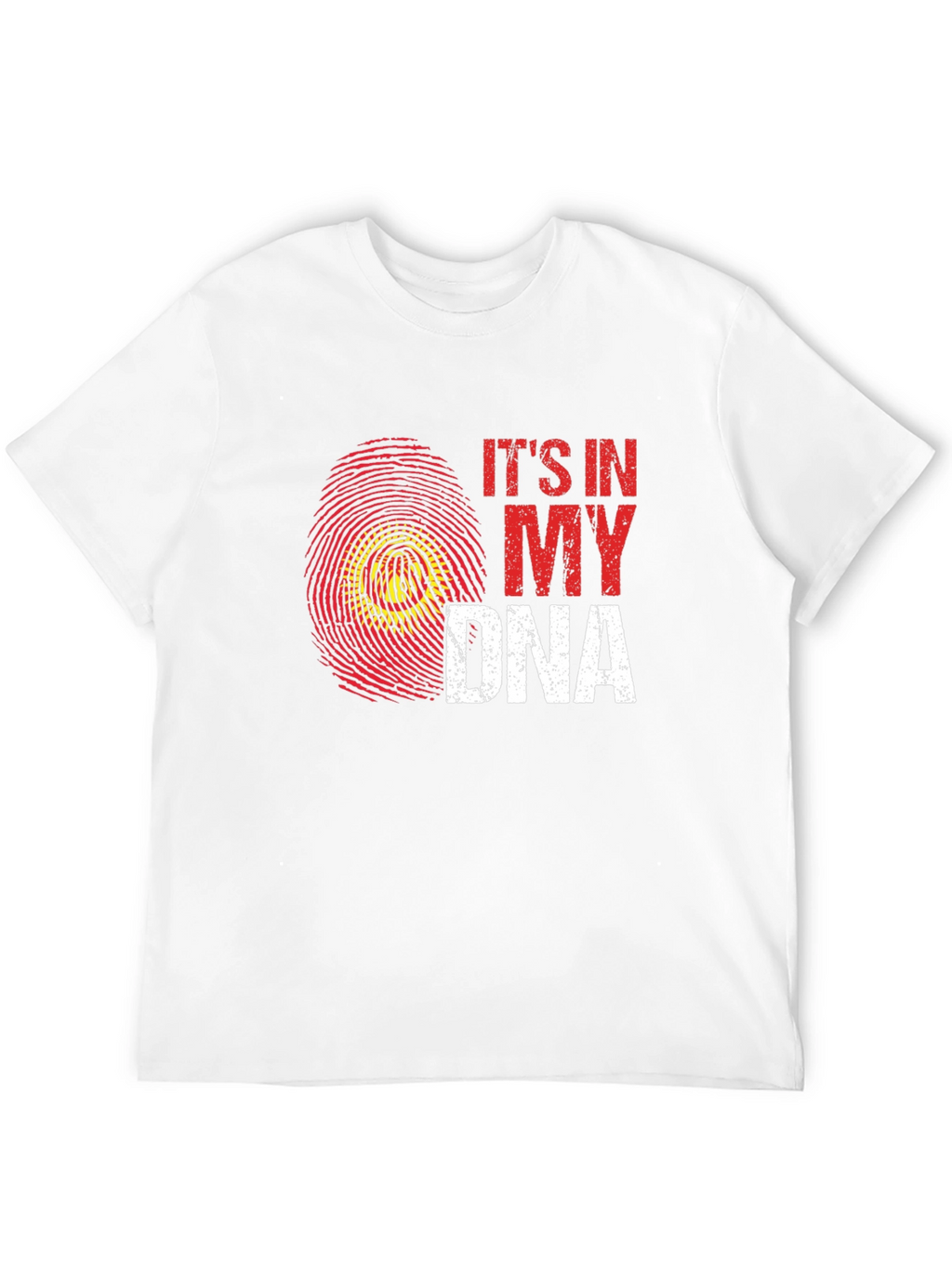Its In My DNA Fingerprint Graphic Tee