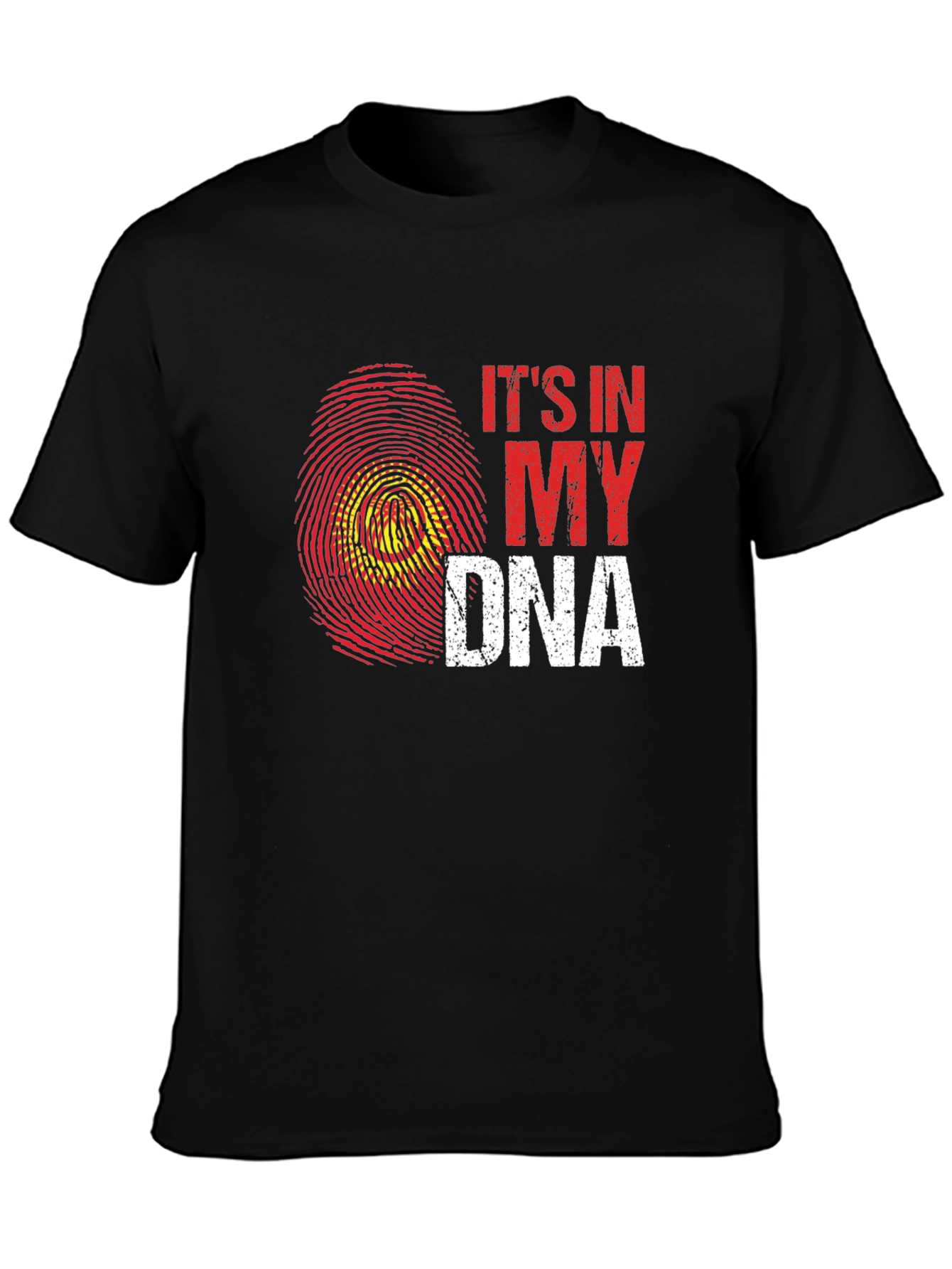 Its In My DNA Fingerprint Graphic Tee