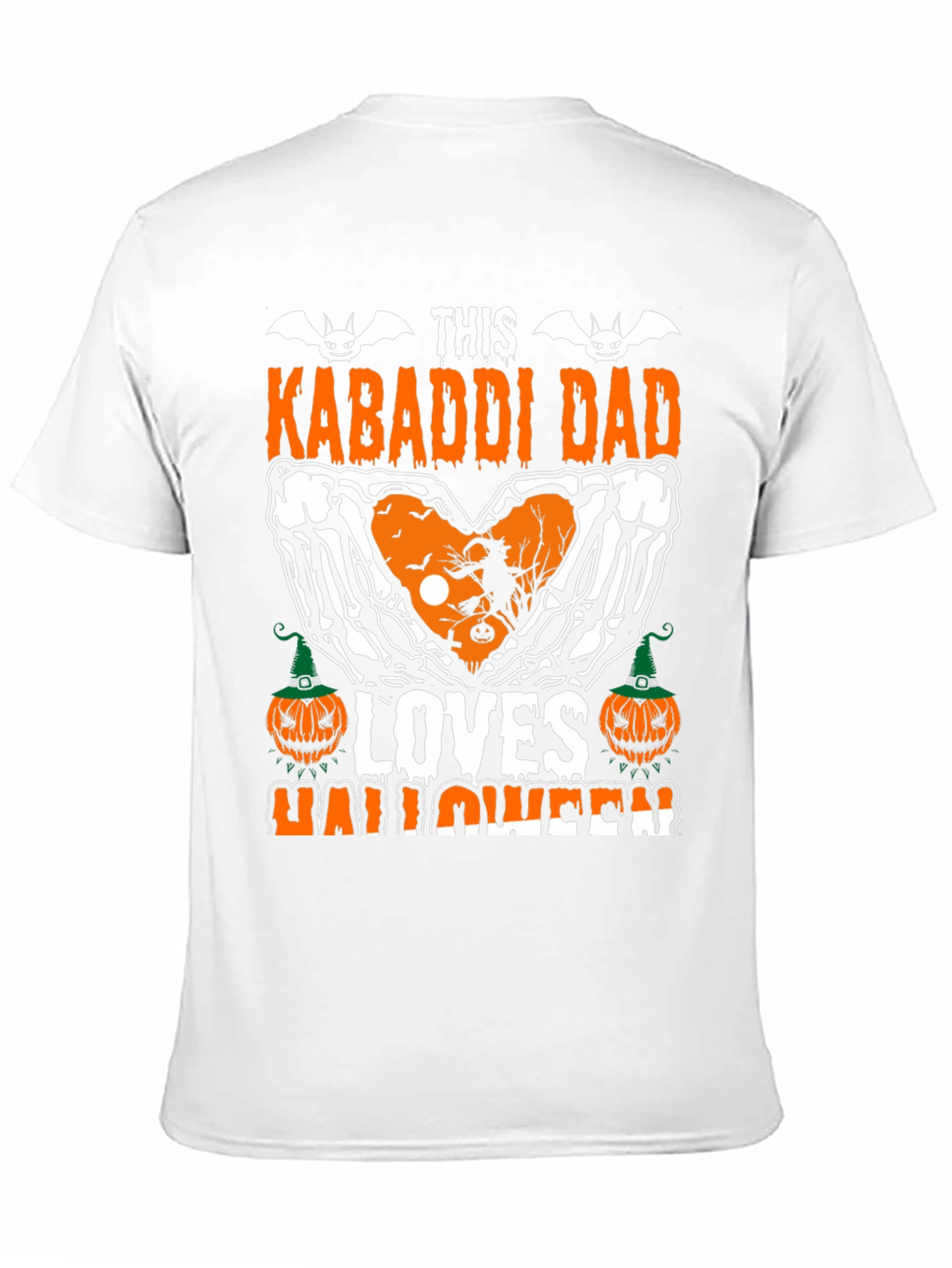 Kabaddi Dad Loves Halloween T-Shirt