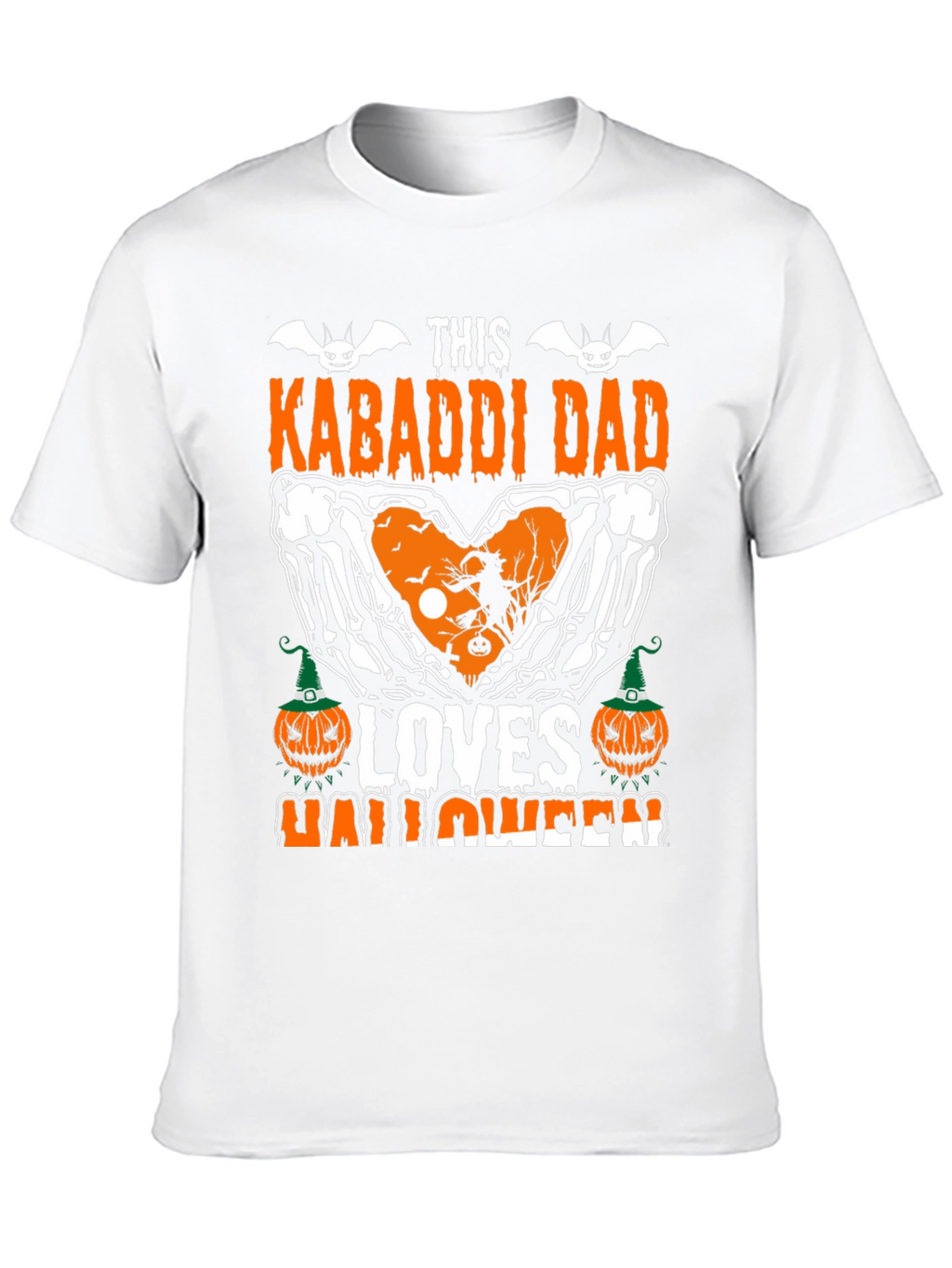 Kabaddi Dad Loves Halloween T-Shirt