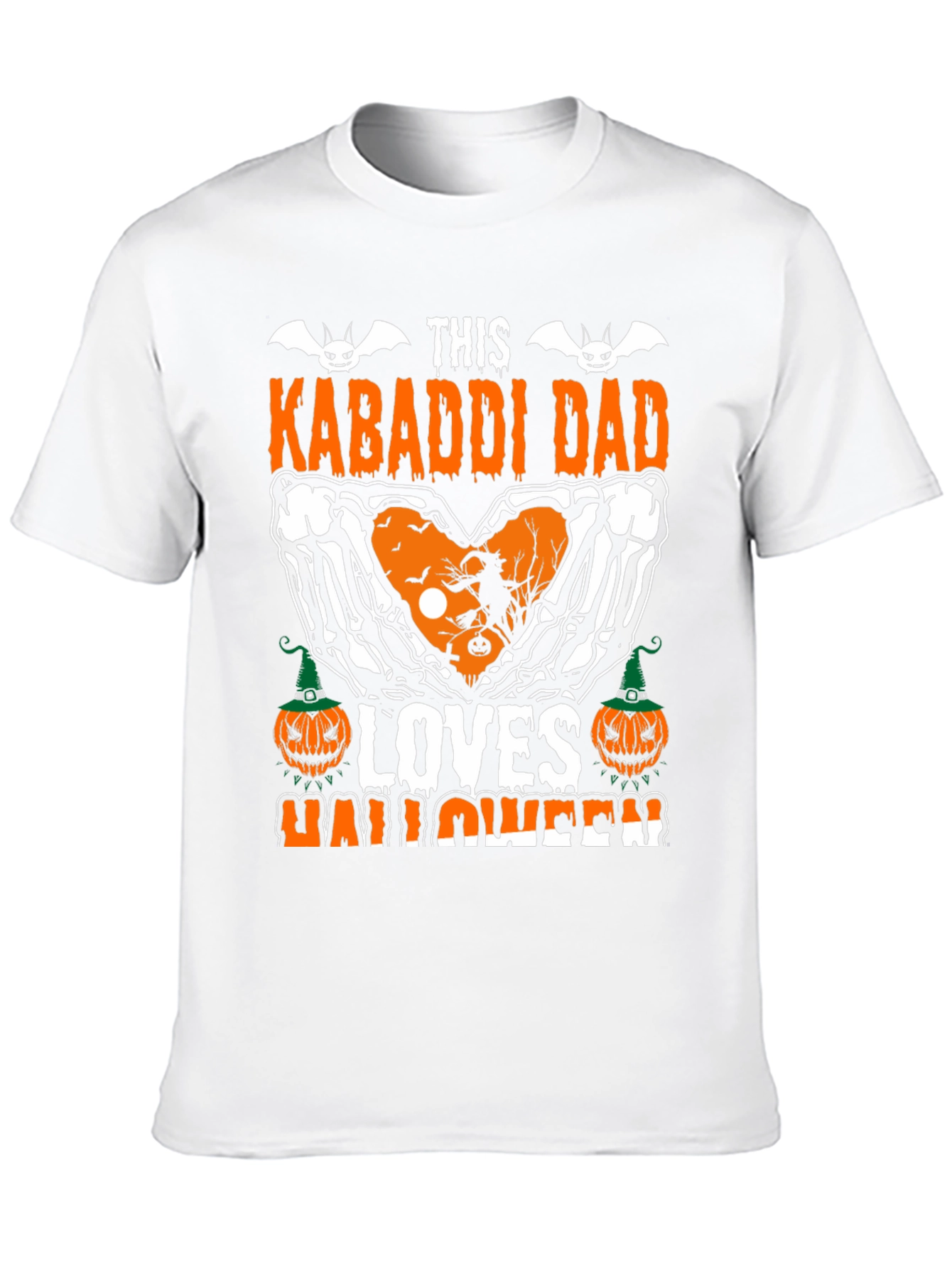 Kabaddi Dad Loves Halloween T-Shirt