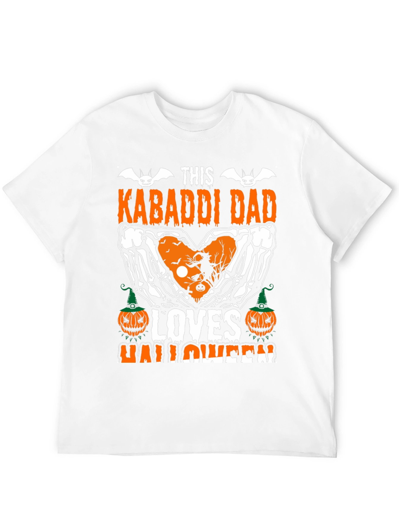 Kabaddi Dad Loves Halloween T-Shirt