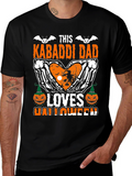 Kabaddi Dad Loves Halloween T-Shirt