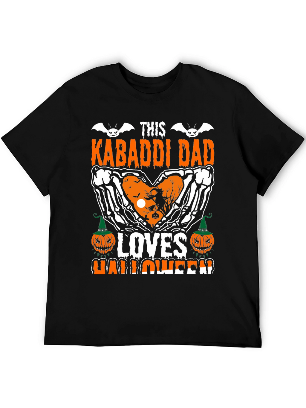 Kabaddi Dad Loves Halloween T-Shirt