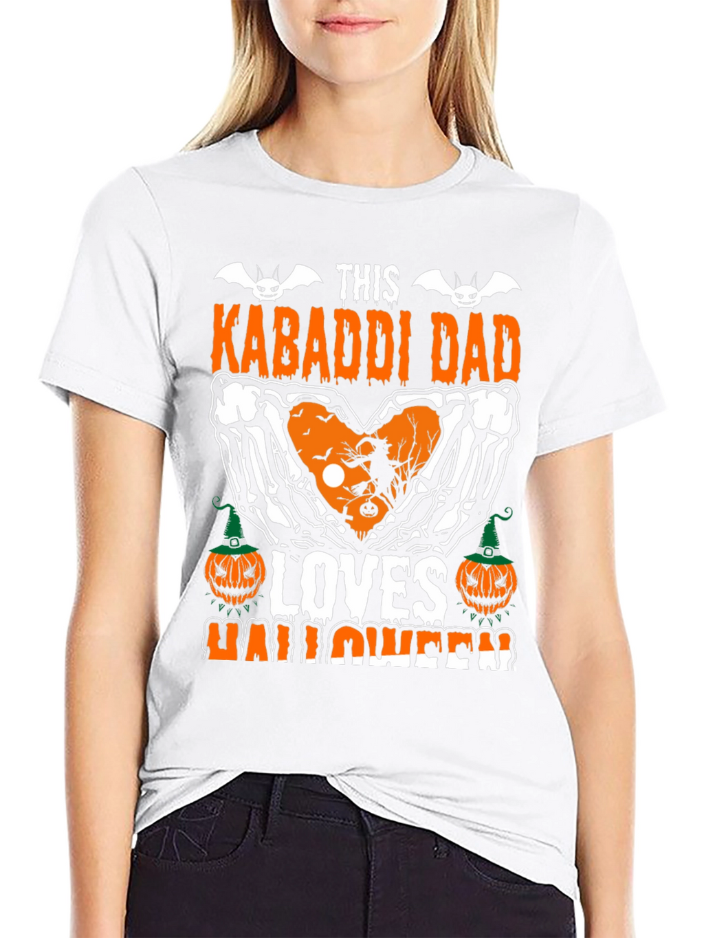 Kabaddi Dad Loves Halloween T-Shirt