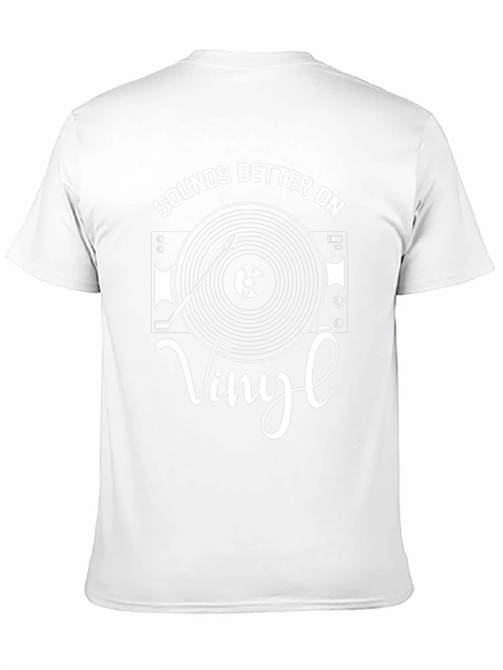 Sounds Better On Vinyl Graphic T-Shirt