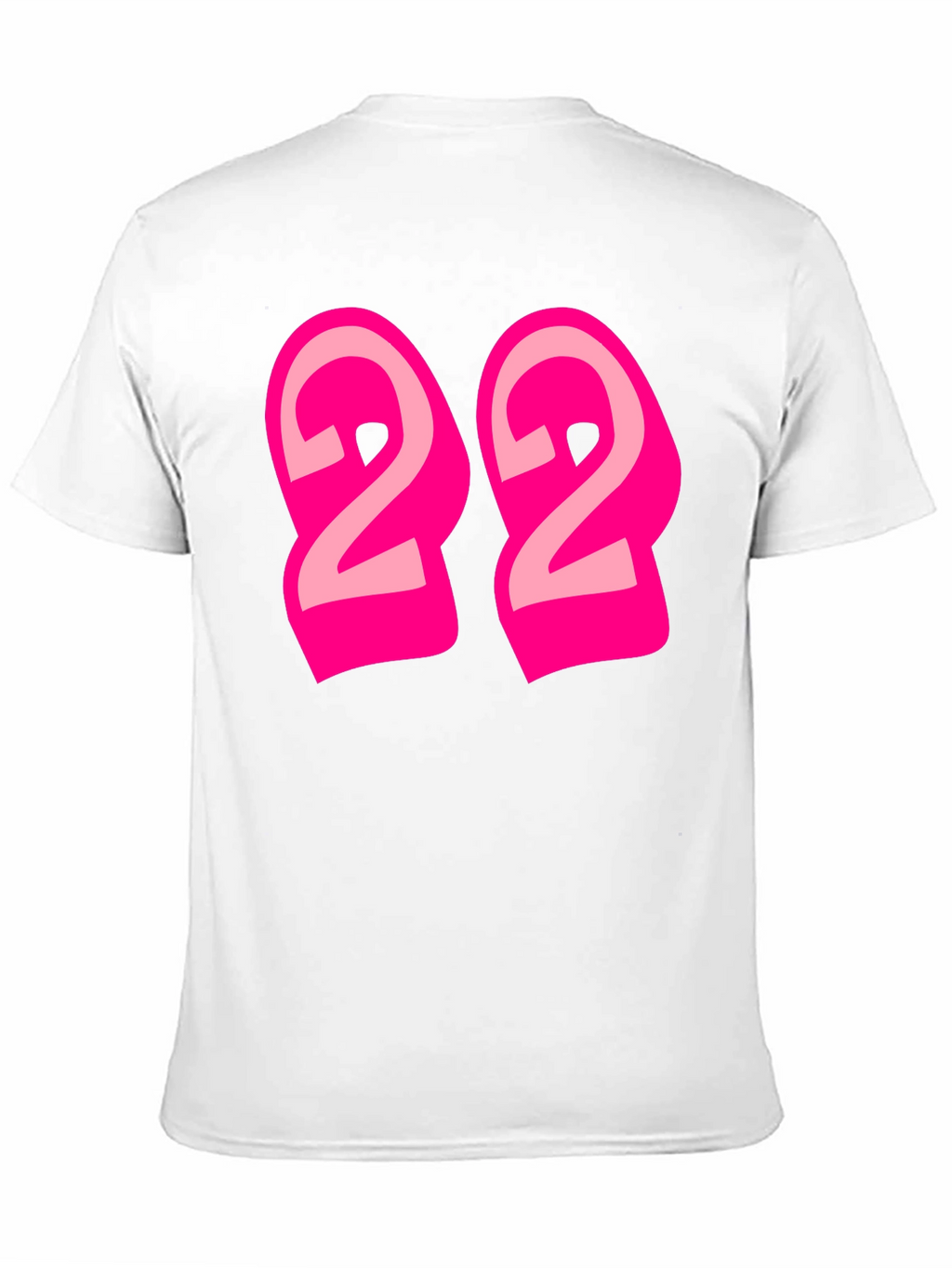 Bold Number 22 Graphic Tee - Black