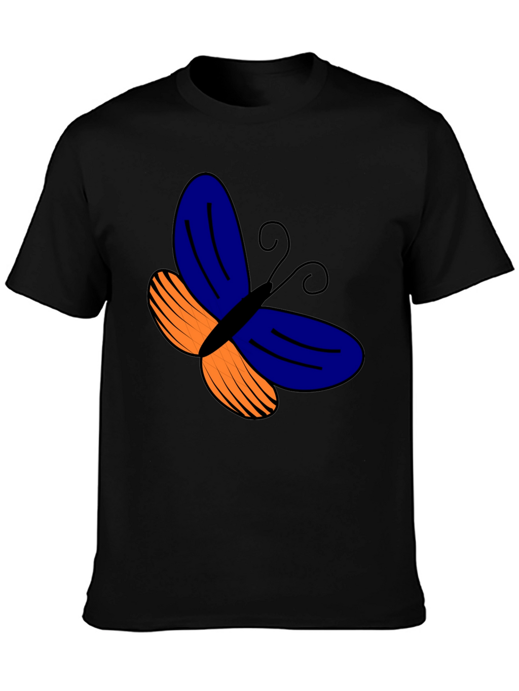 Butterfly Graphic Tee - Stylish Casual Comfort