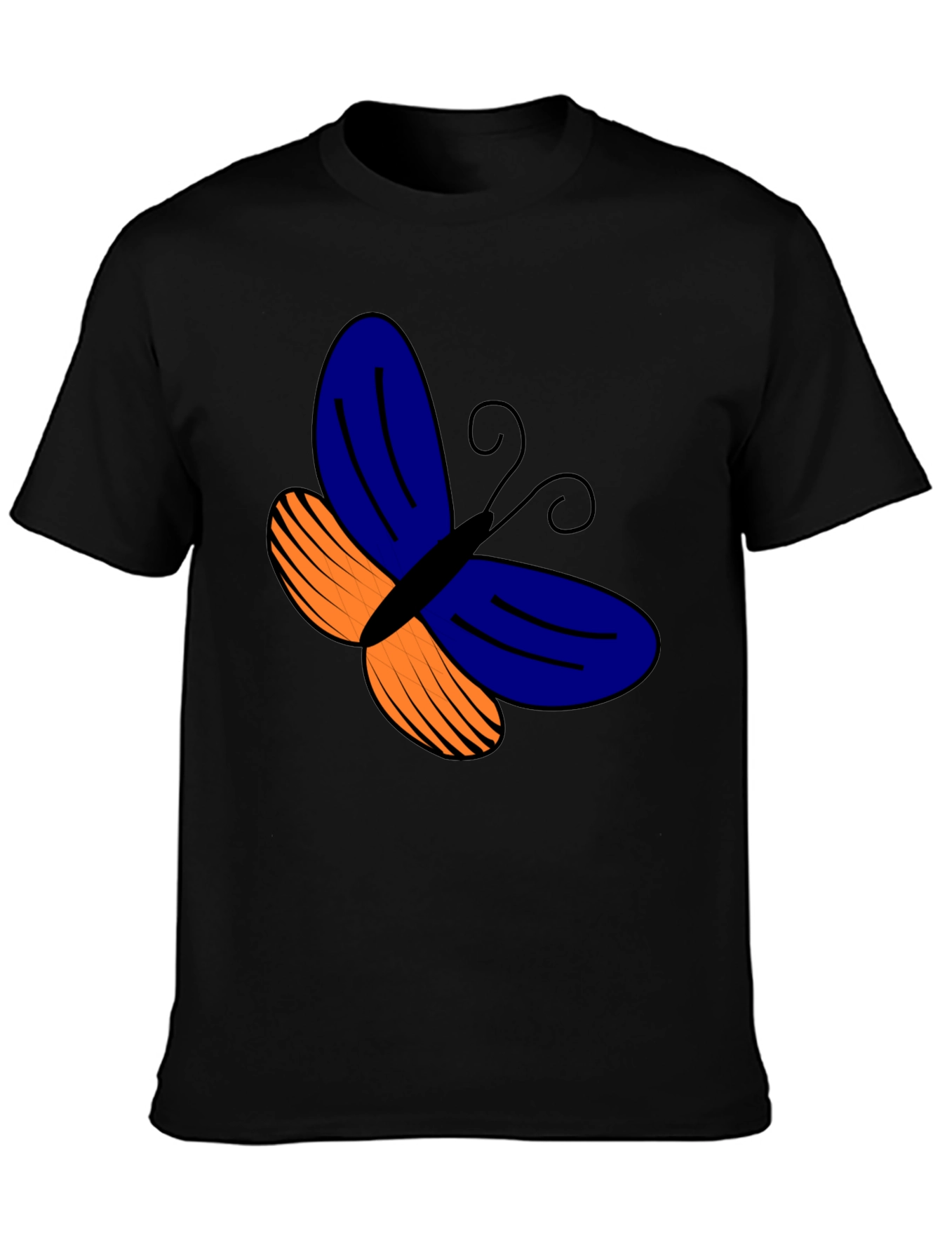 Butterfly Graphic Tee - Stylish Casual Comfort