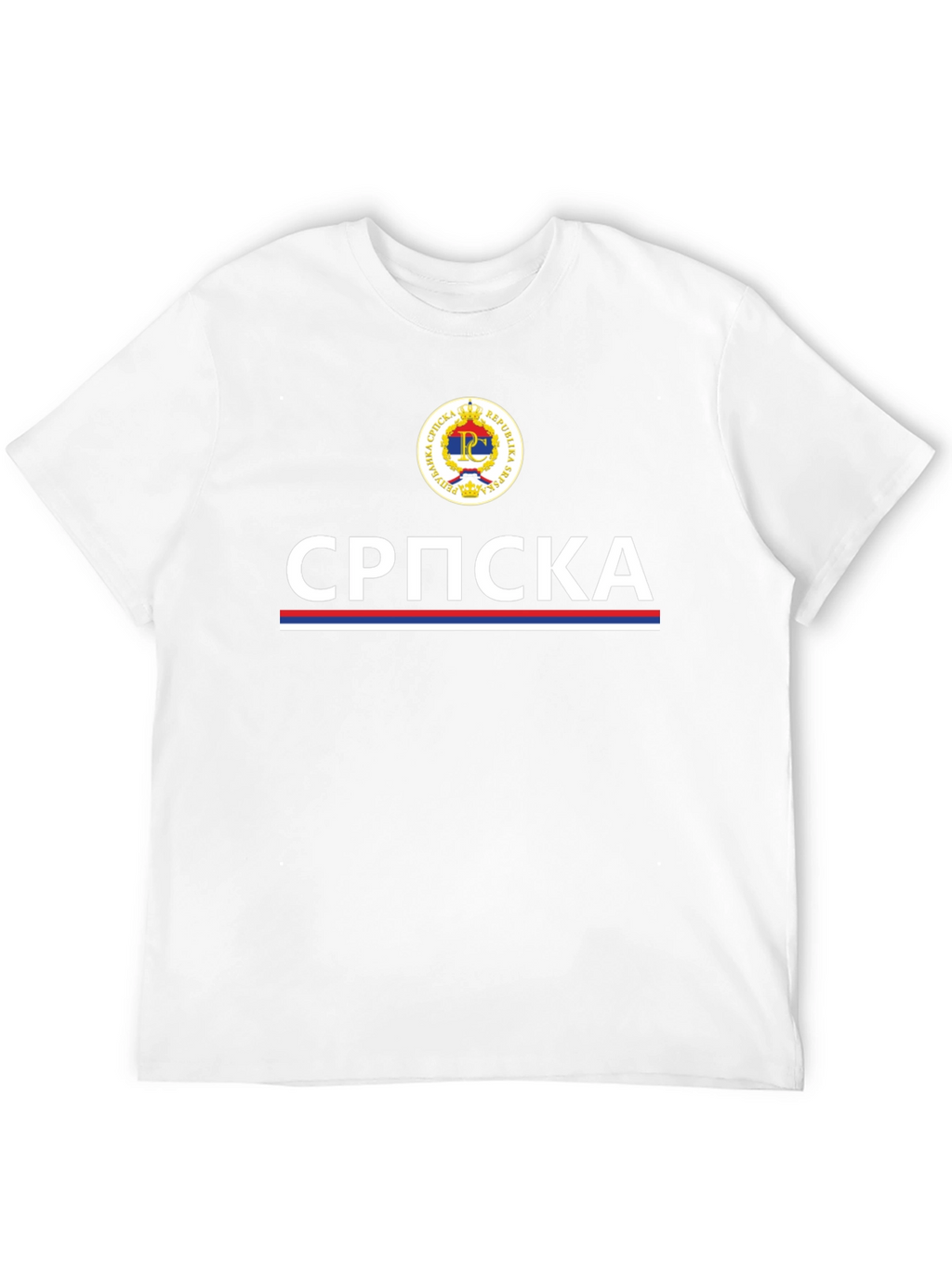 Republika Srpska T-Shirt - Black Graphic Tee