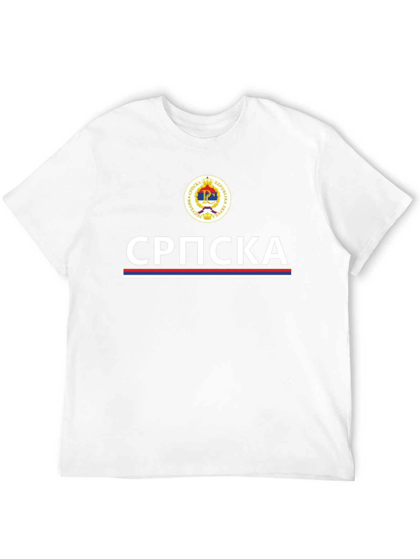 Republika Srpska T-Shirt - Black Graphic Tee