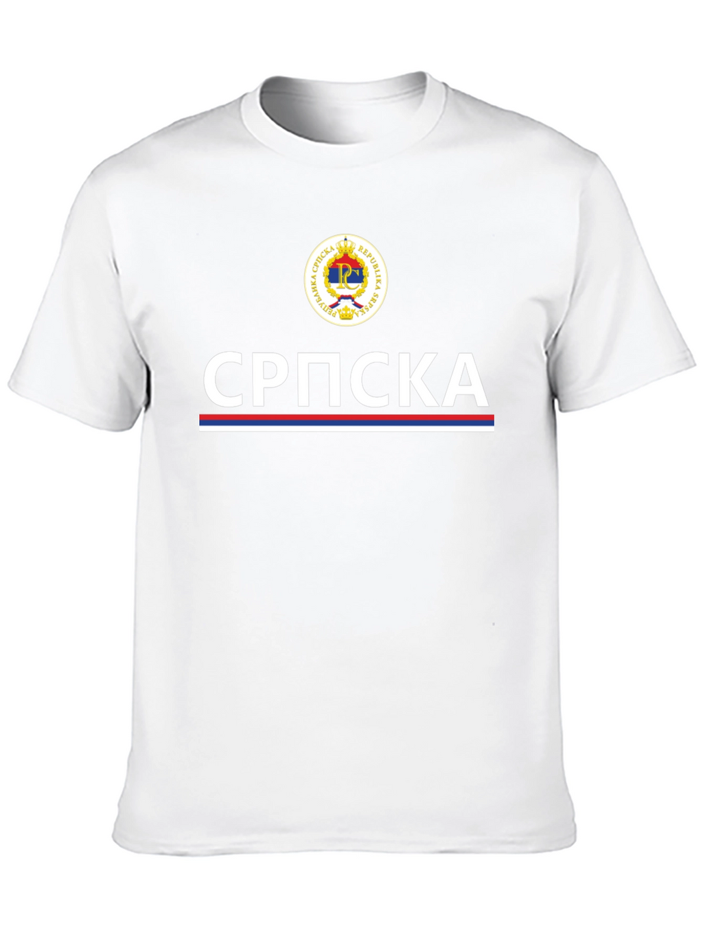 Republika Srpska T-Shirt - Black Graphic Tee