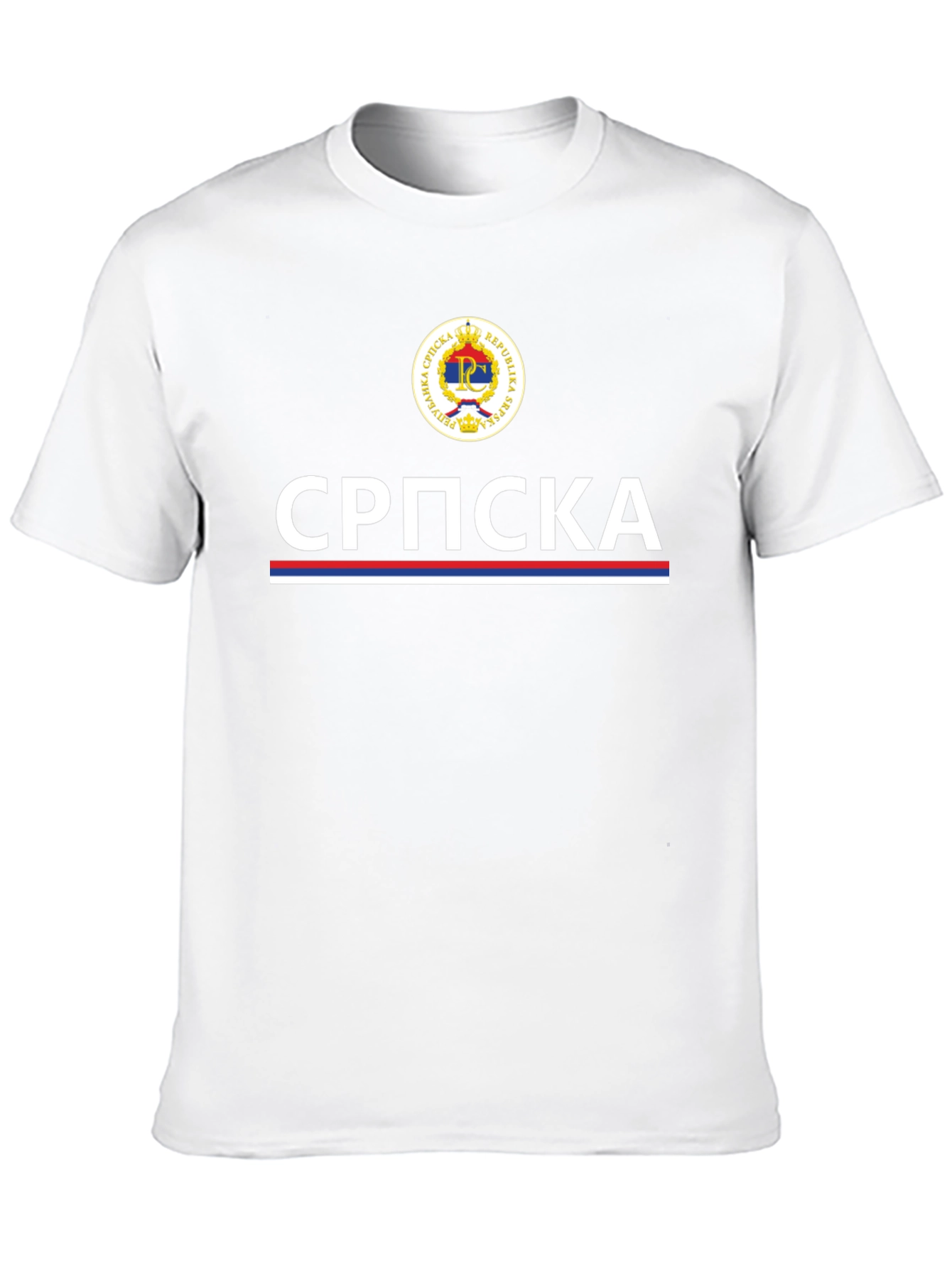 Republika Srpska T-Shirt - Black Graphic Tee