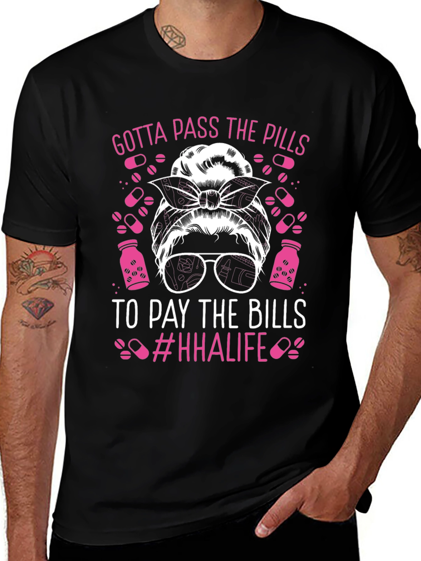 Gotta Pass The Pills T-Shirt - HHAlife