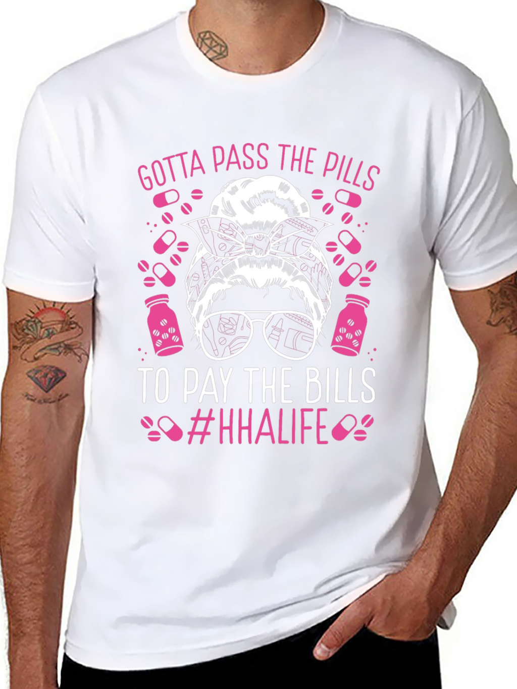 Gotta Pass The Pills T-Shirt - HHAlife