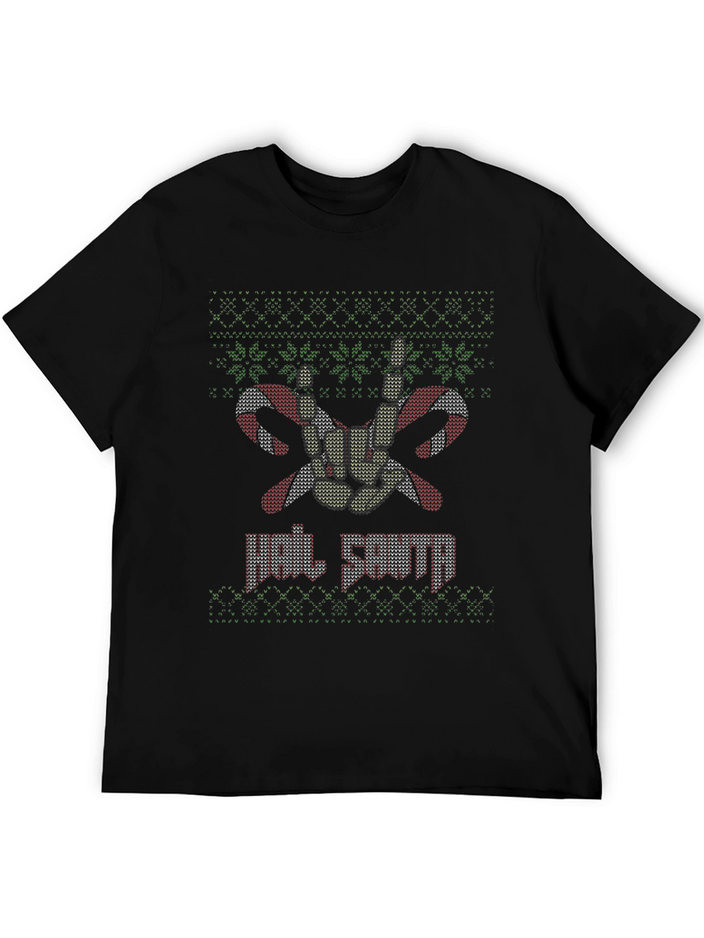 Rock On Santa Christmas T-Shirt