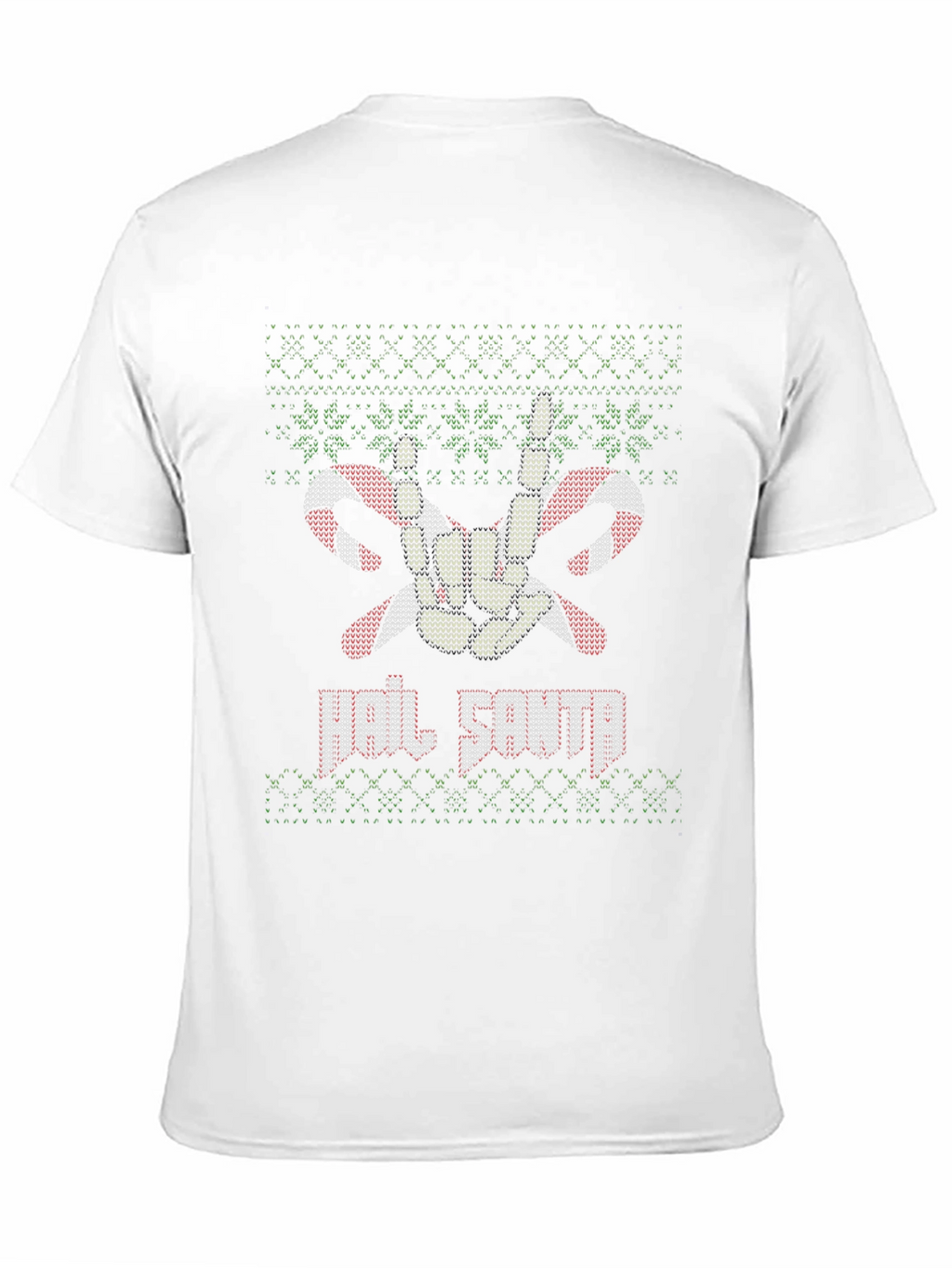 Rock On Santa Christmas T-Shirt