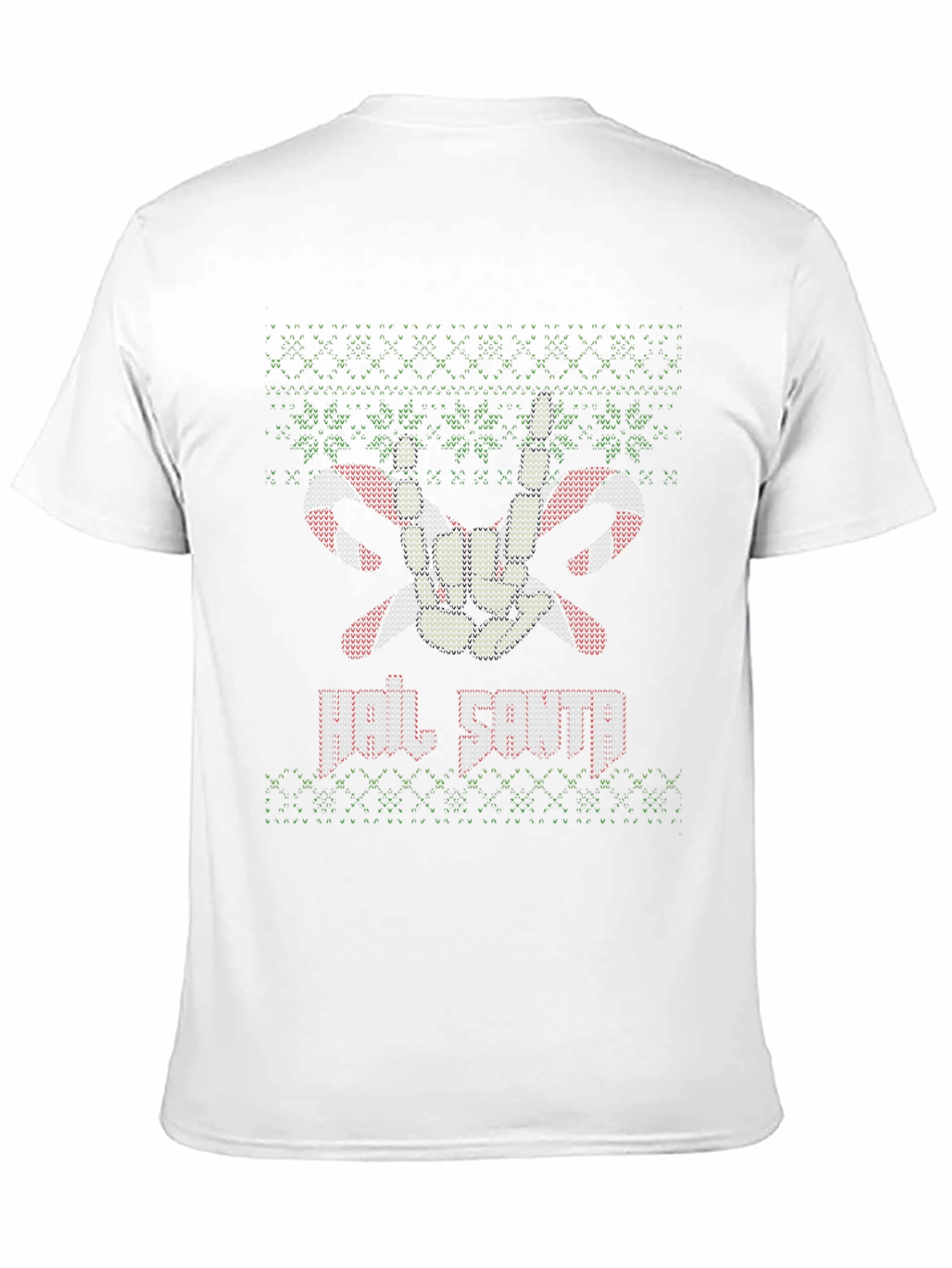 Rock On Santa Christmas T-Shirt