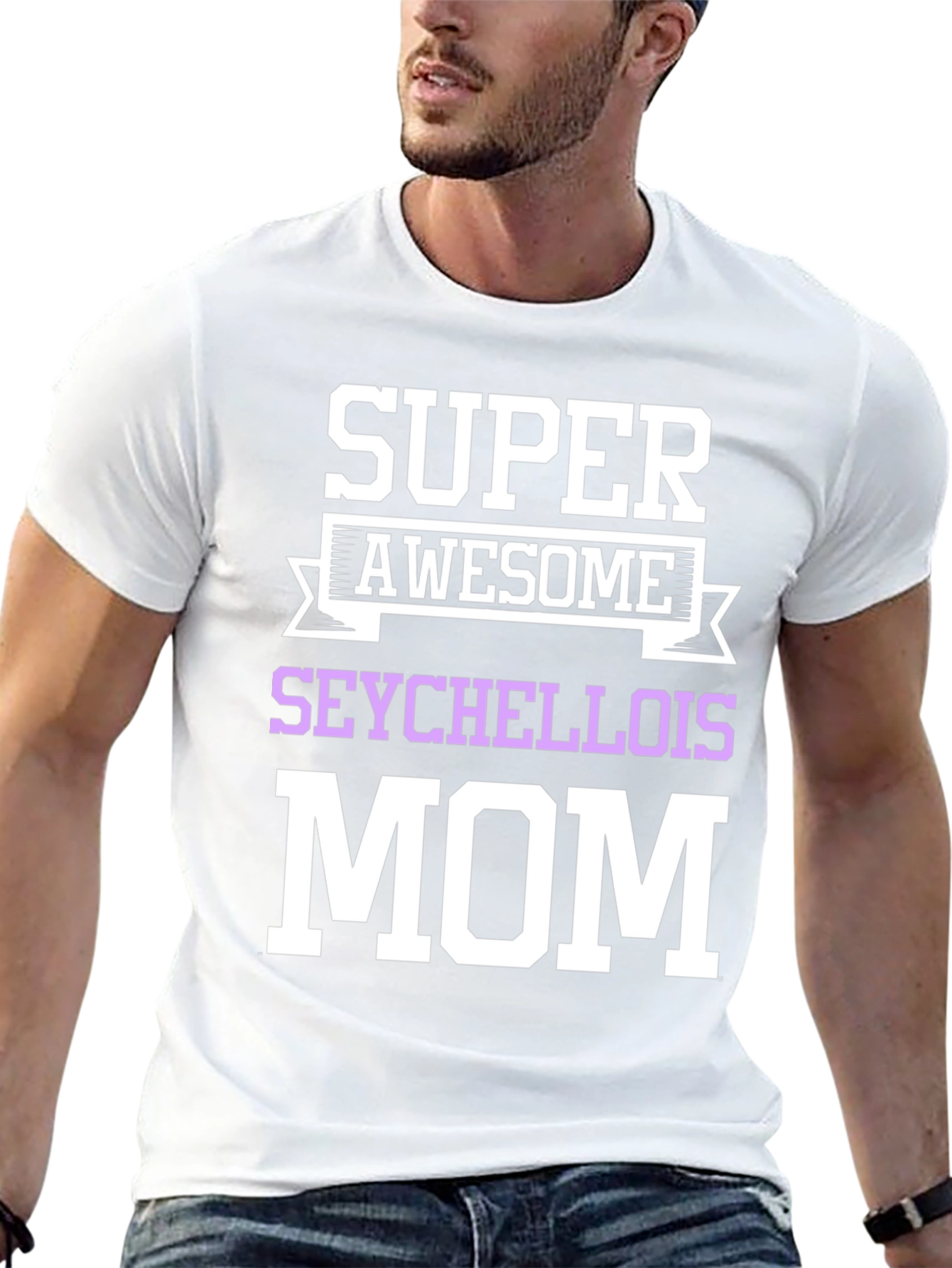 Super Awesome Seychellois Mom T-Shirt