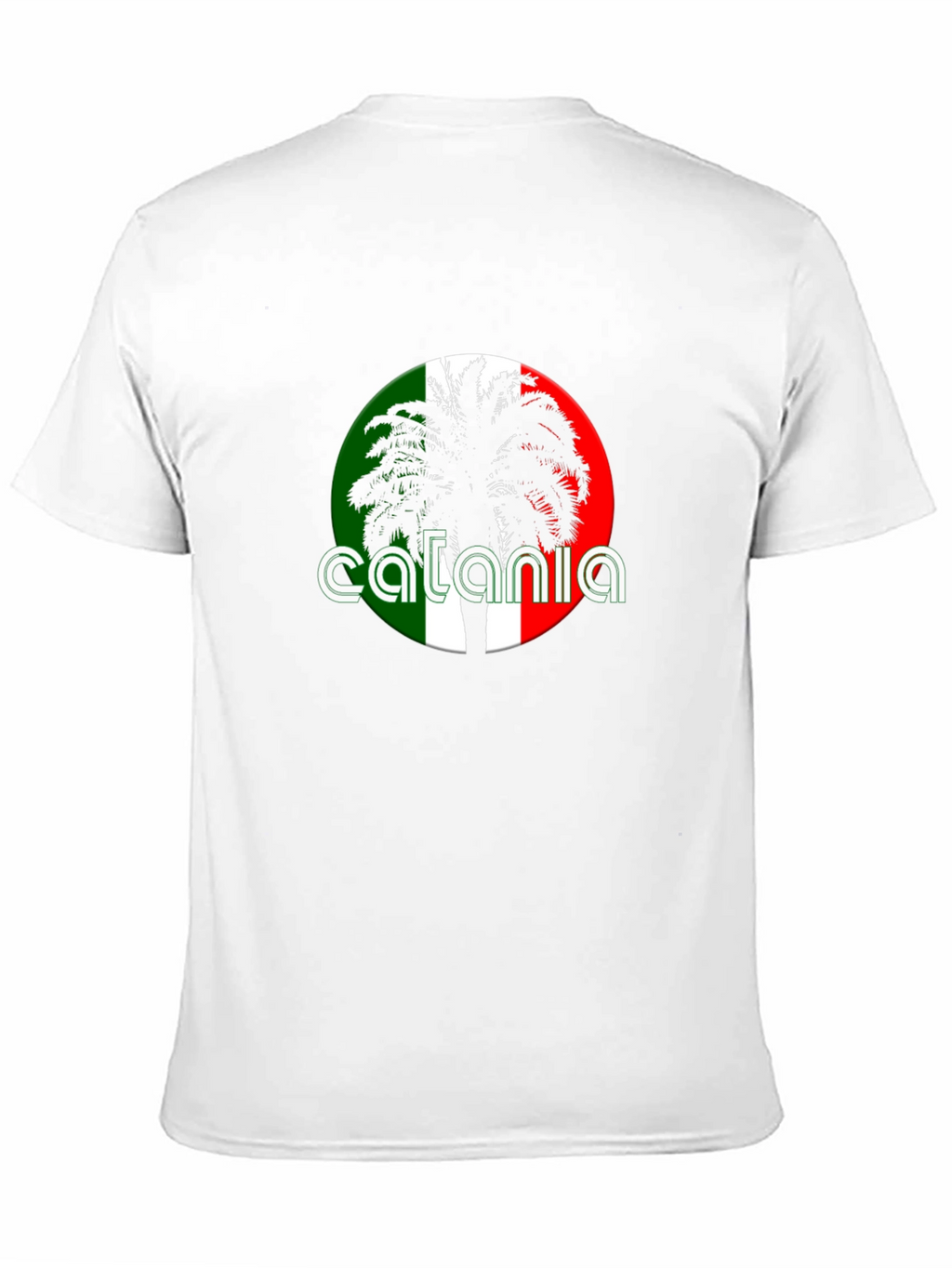 Catania Italy Palm Tree T-Shirt