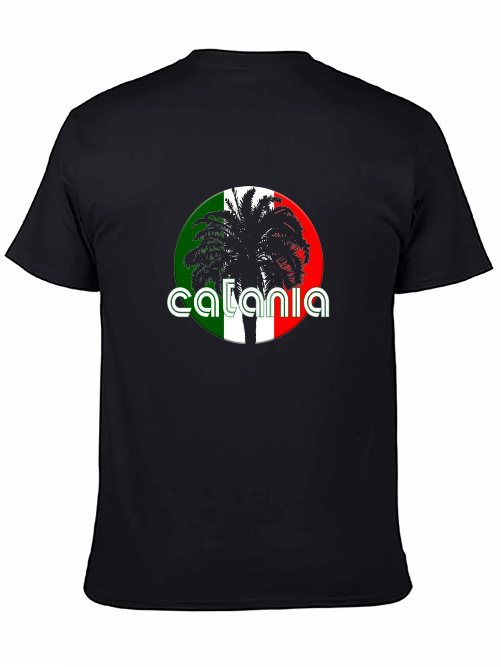 Catania Italy Palm Tree T-Shirt