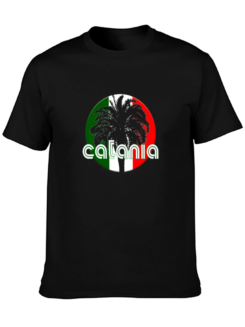 Catania Italy Palm Tree T-Shirt
