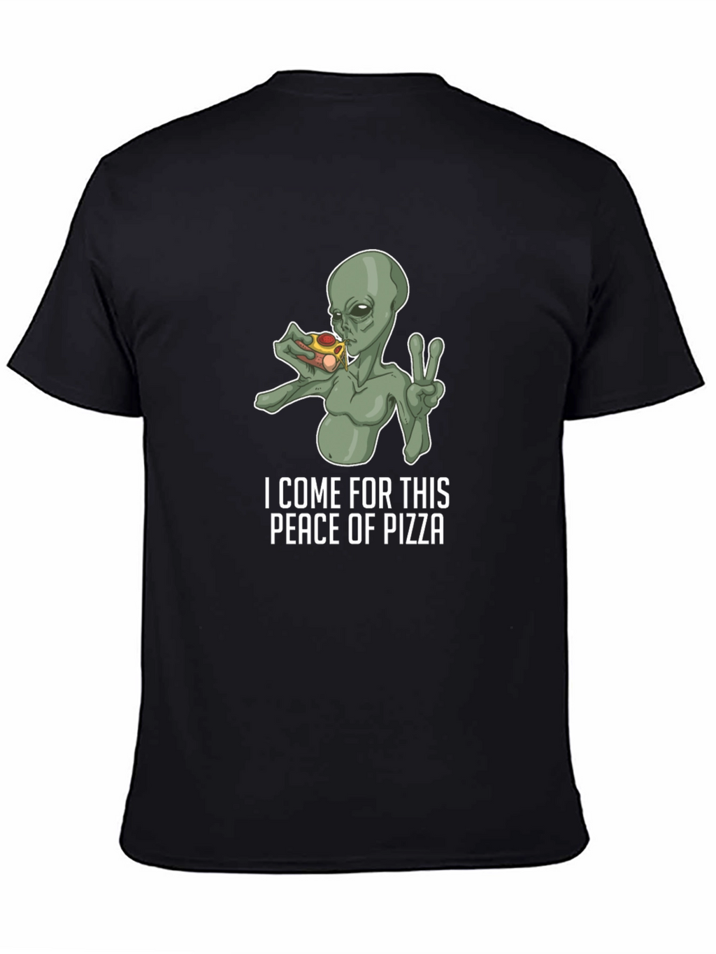 Alien Pizza Lover T-Shirt
