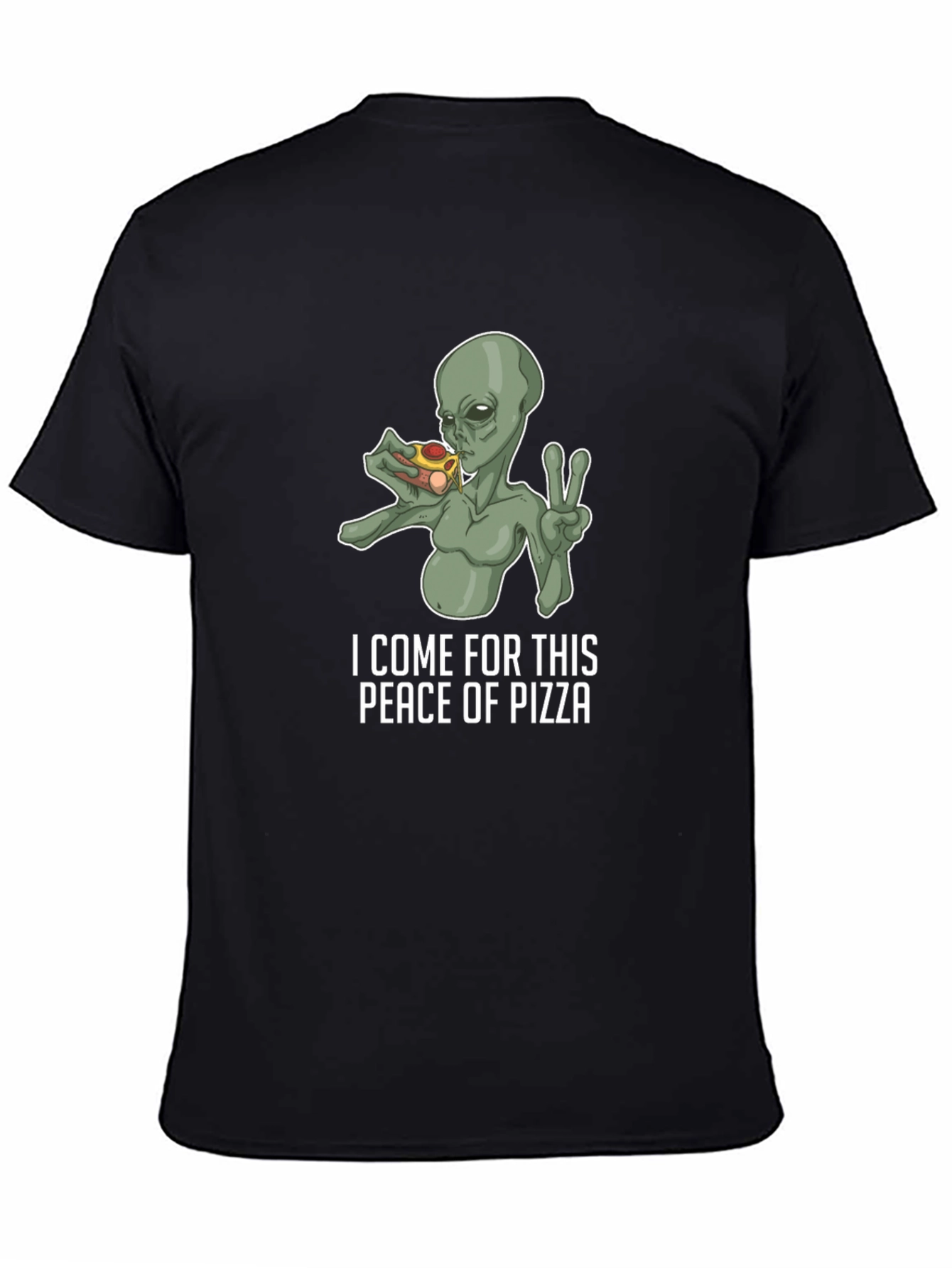Alien Pizza Lover T-Shirt