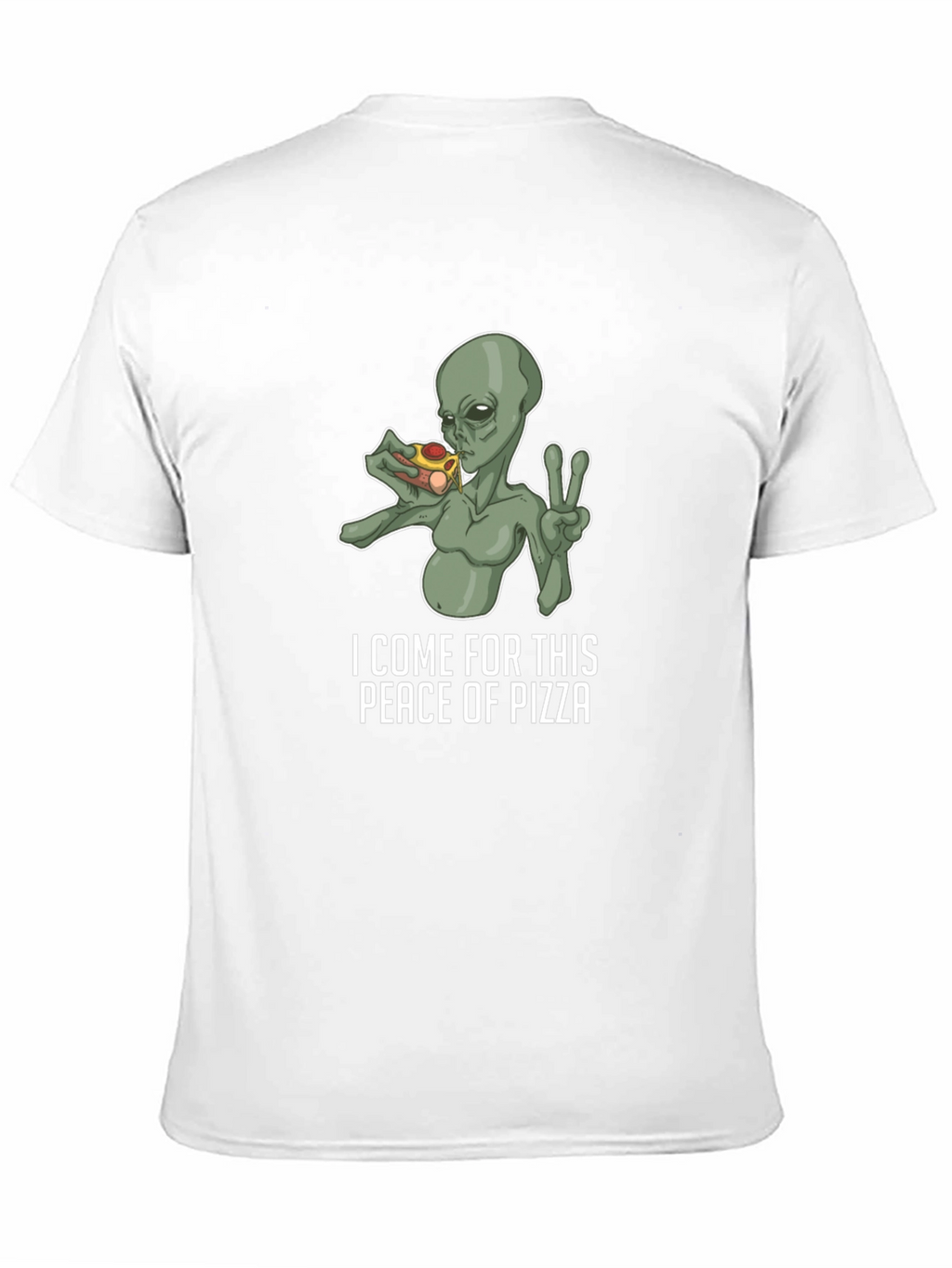 Alien Pizza Lover T-Shirt