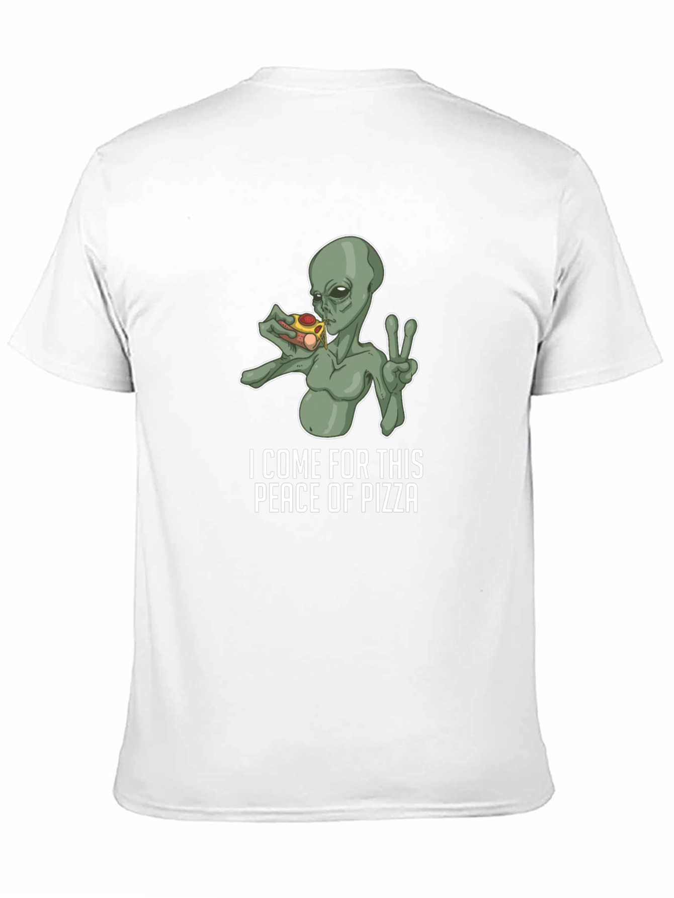 Alien Pizza Lover T-Shirt