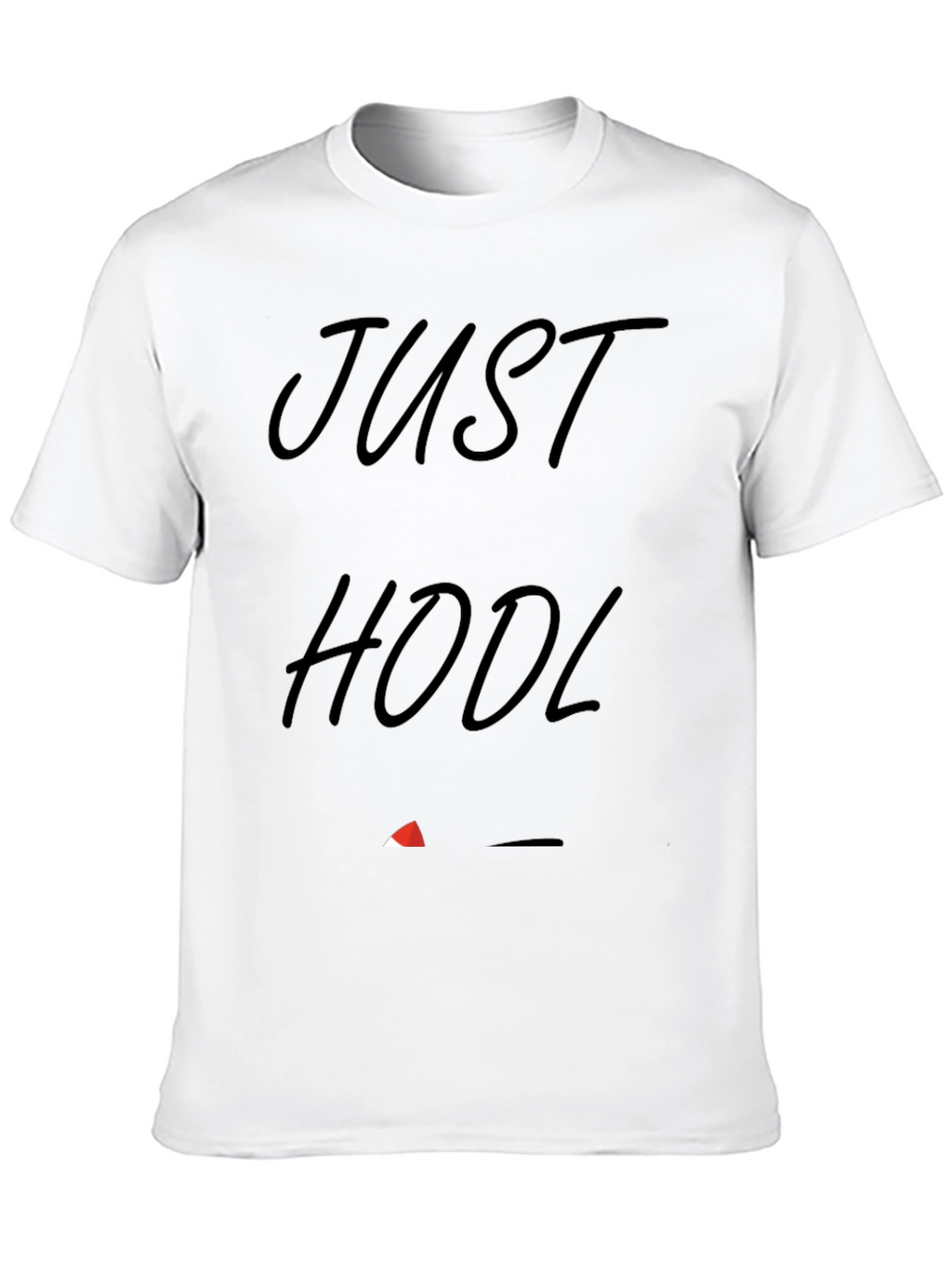 Just HODL Crypto T-Shirt - Black