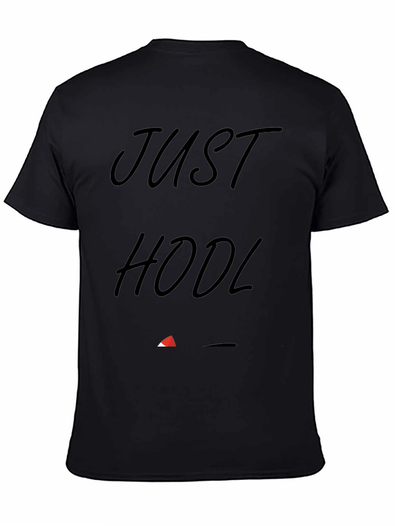 Just HODL Crypto T-Shirt - Black