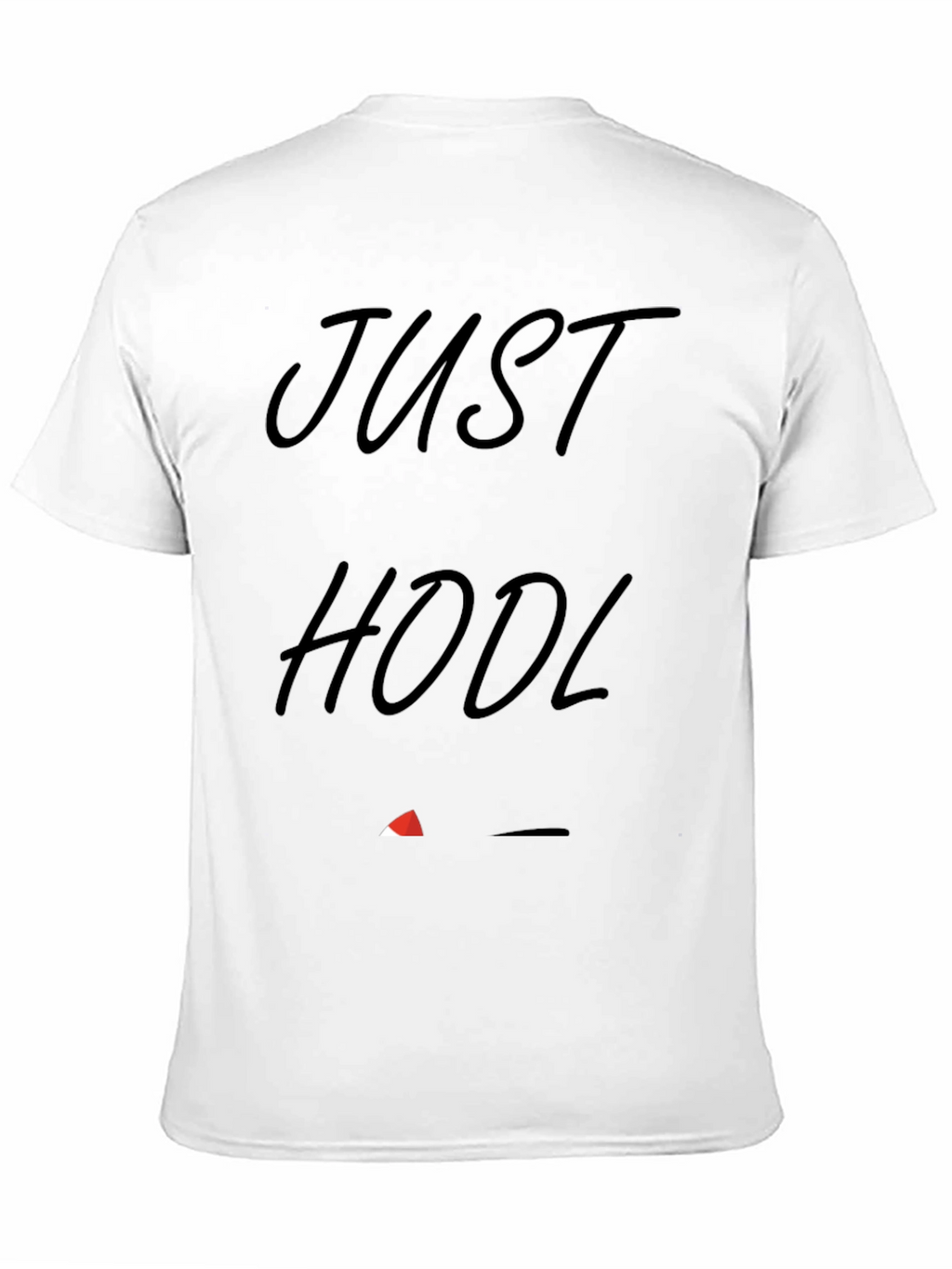 Just HODL Crypto T-Shirt - Black