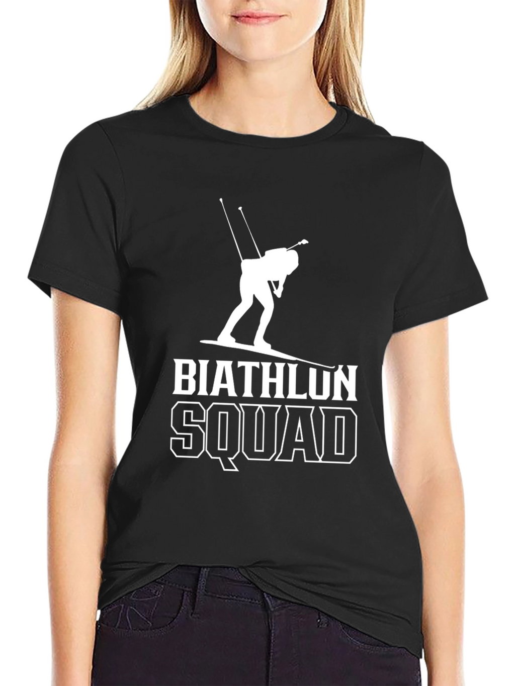 Biathlon Squad Graphic Tee - Athletic Style