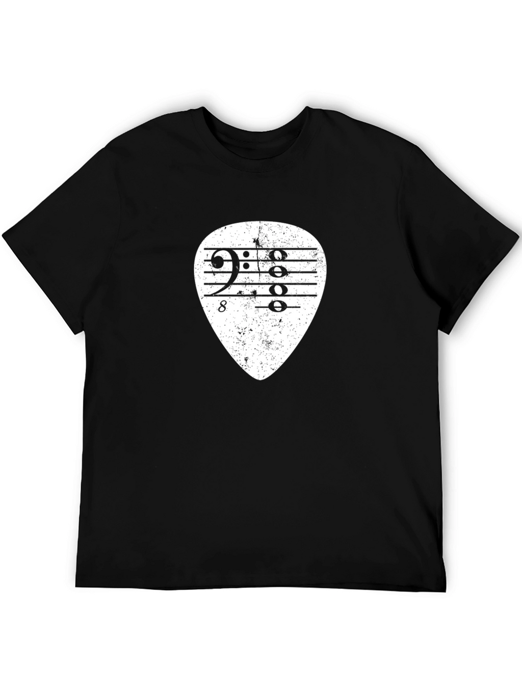 Musical Guitar Pick Graphic Tee