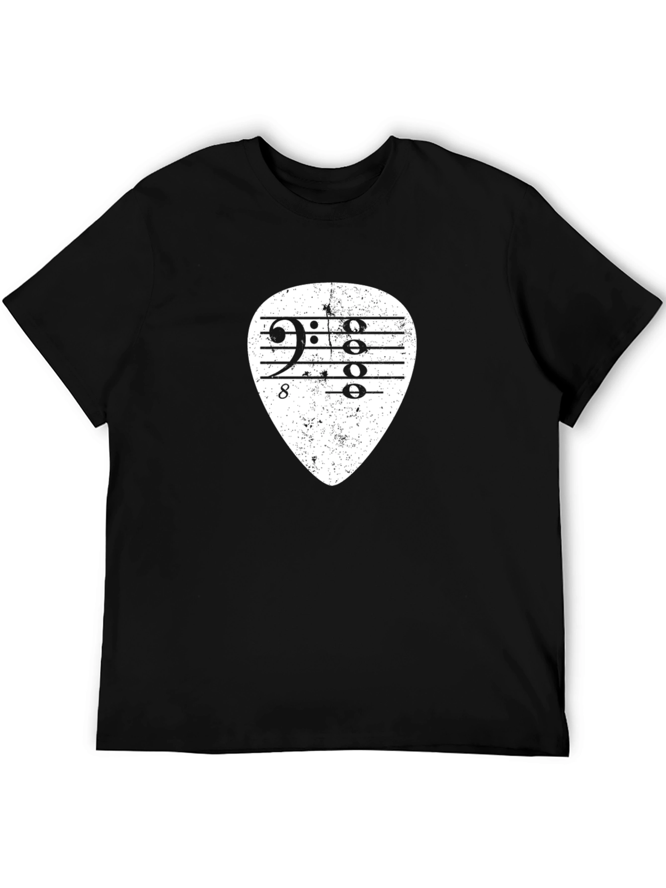 Musical Guitar Pick Graphic Tee