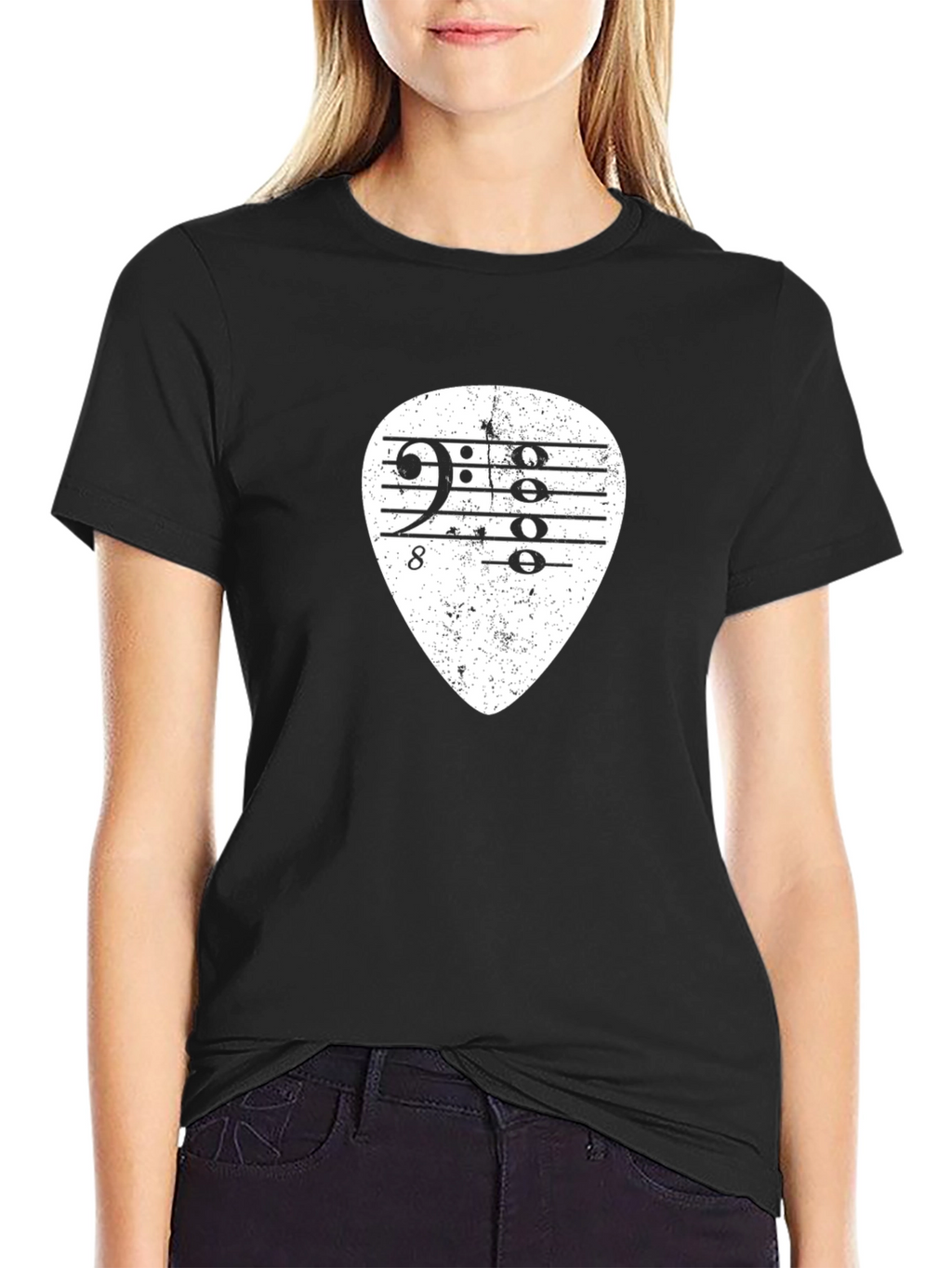 Musical Guitar Pick Graphic Tee