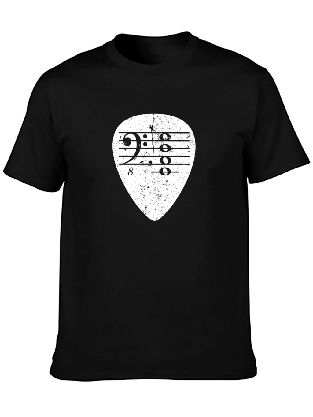 Musical Guitar Pick Graphic Tee