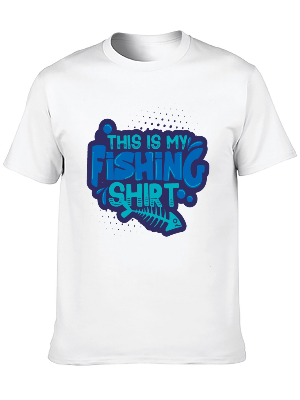 Fishing Shirt - Mens Black Tee