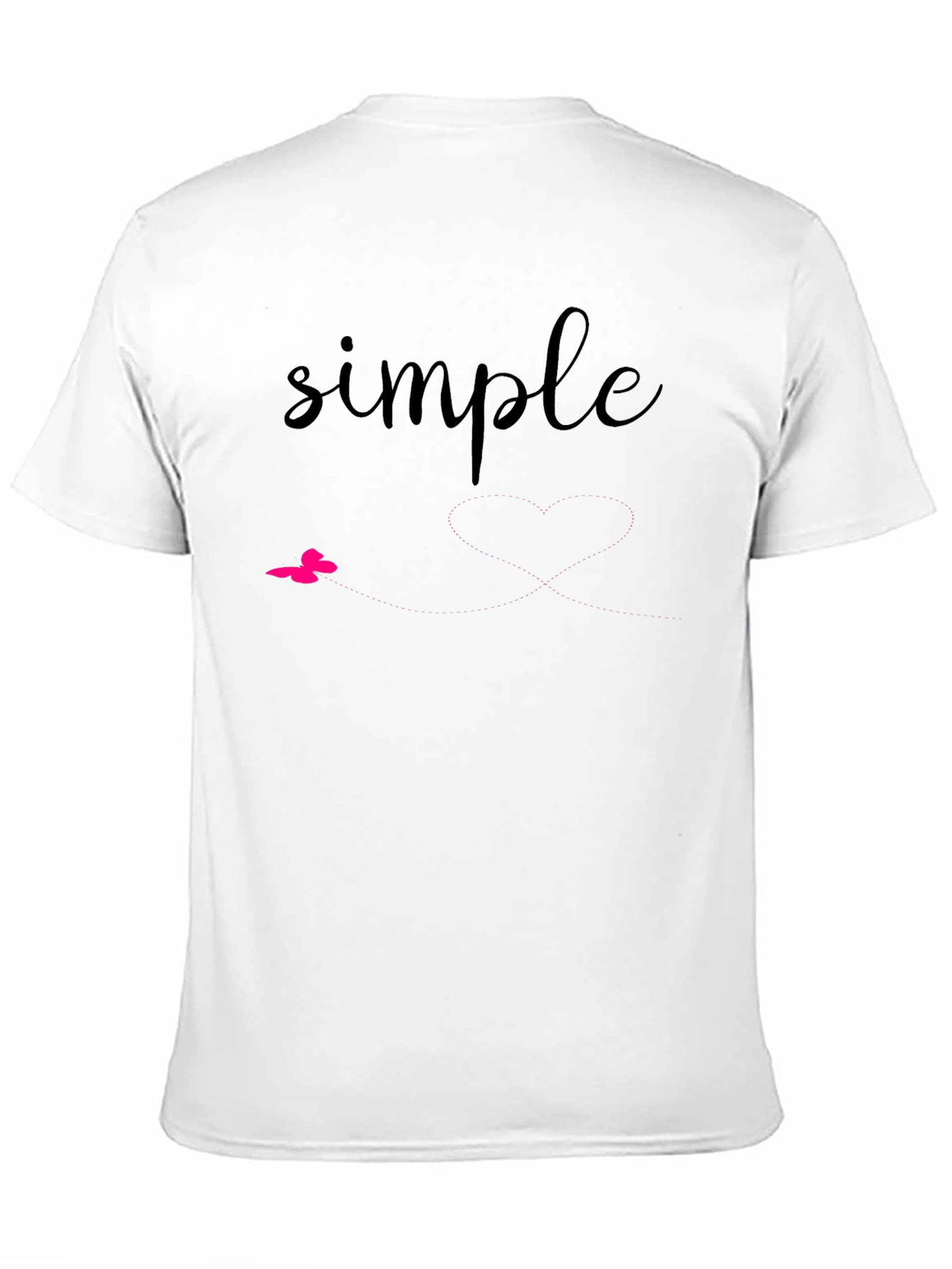Simple Black Graphic Tee
