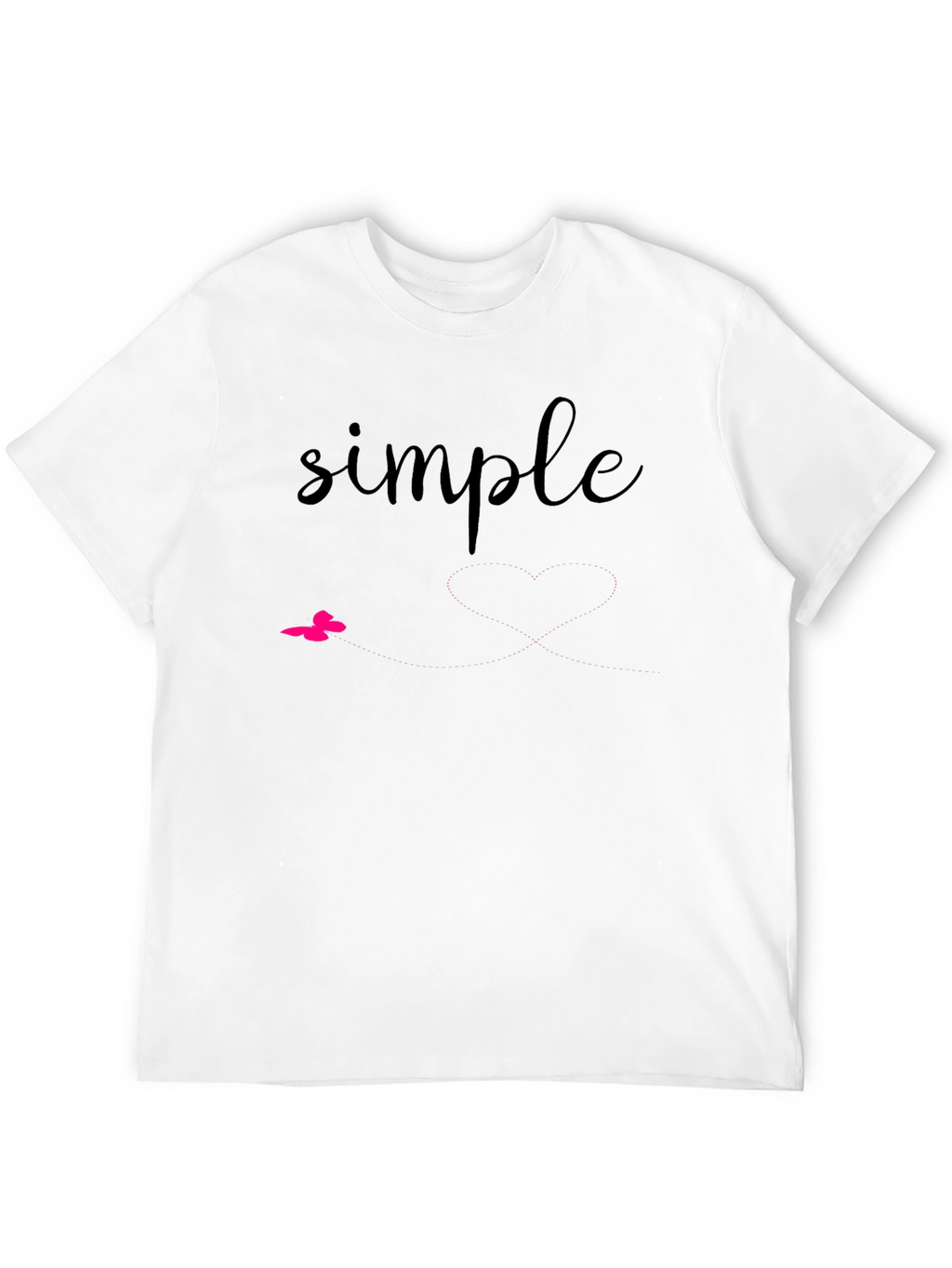 Simple Black Graphic Tee