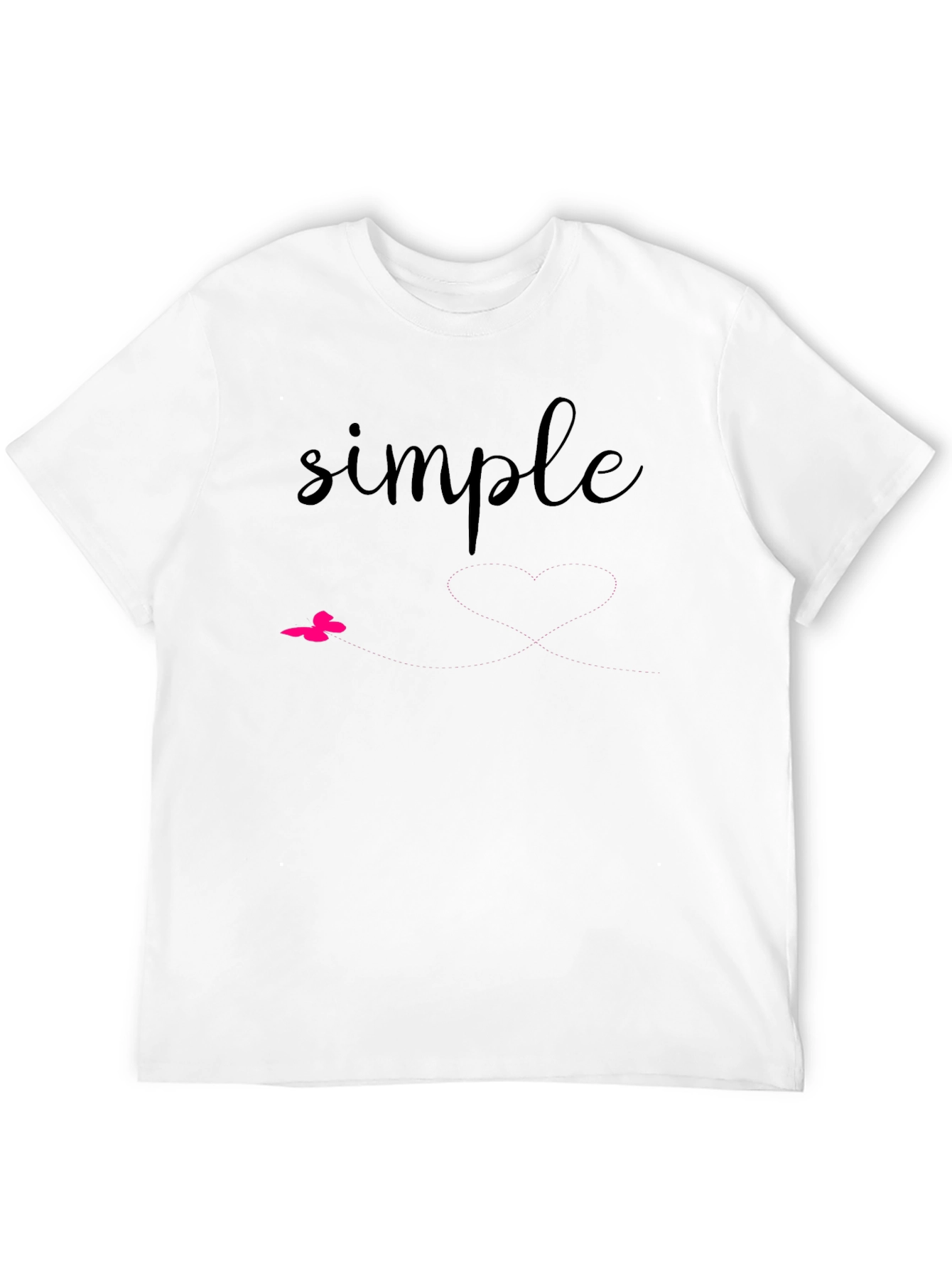 Simple Black Graphic Tee